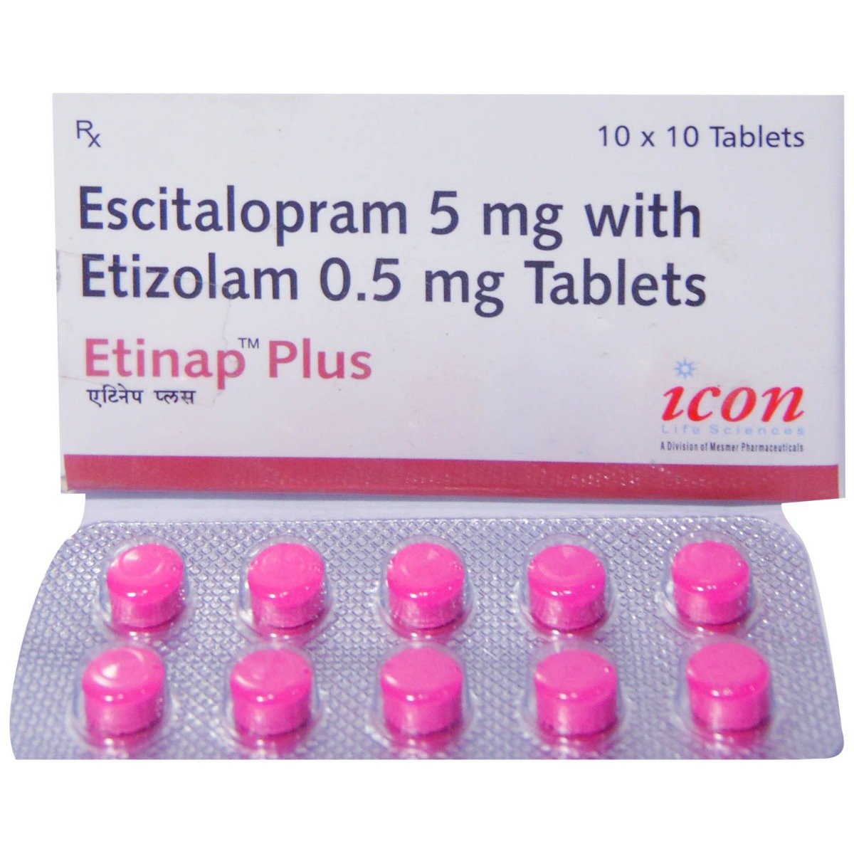 ETINAP PLUS TABLET, Pack of 10 TabletS ETINAP PLUS TABLET, Pack of 10 TabletS