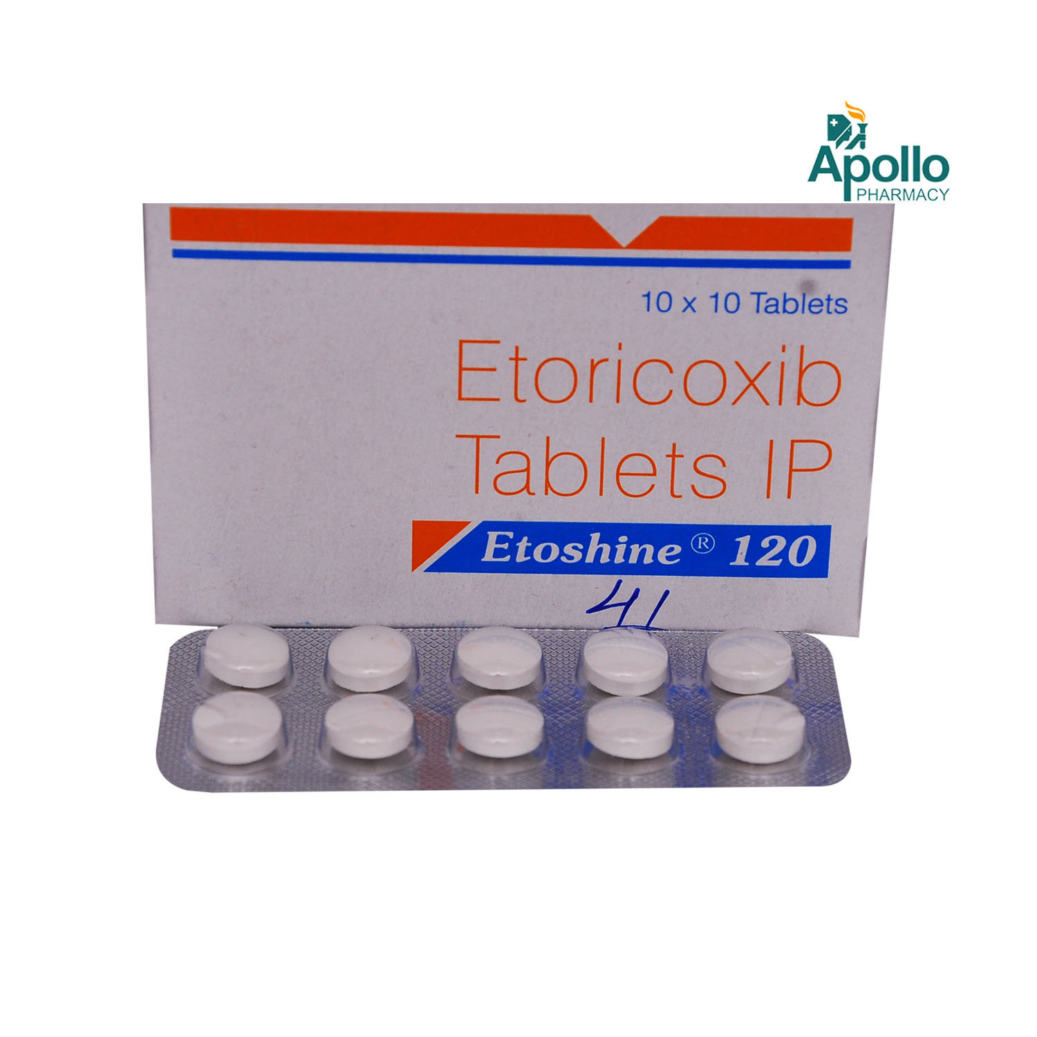 Etoshine 120 Tablet 10's, Pack of 10 TABLETS Etoshine 120 Tablet 10's, Pack of 10 TABLETS