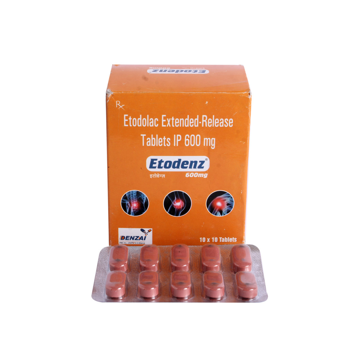 Etodenz 600mg Tablet 10's, Pack of 10 TabletS Etodenz 600mg Tablet 10's, Pack of 10 TabletS