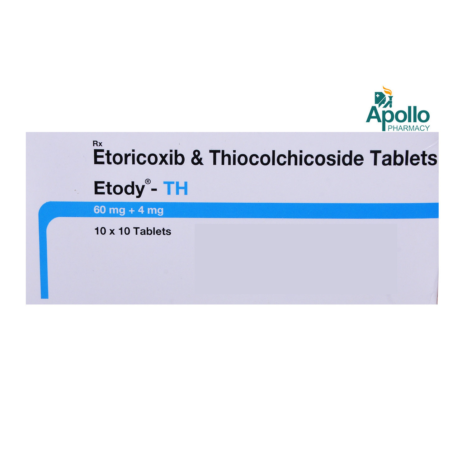 Etody-TH Tablet 10's, Pack of 10 TABLETS Etody-TH Tablet 10's, Pack of 10 TABLETS