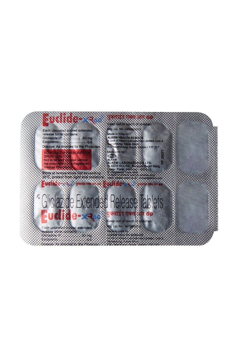 Euclide-XR 60 Tablet 10's, Pack of 10 TabletS Euclide-XR 60 Tablet 10's, Pack of 10 TabletS