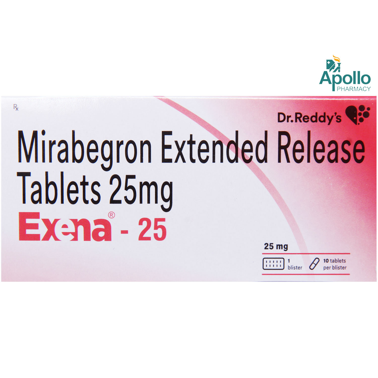 Exena-25 Tablet 10's, Pack of 10 TABLETS Exena-25 Tablet 10's, Pack of 10 TABLETS