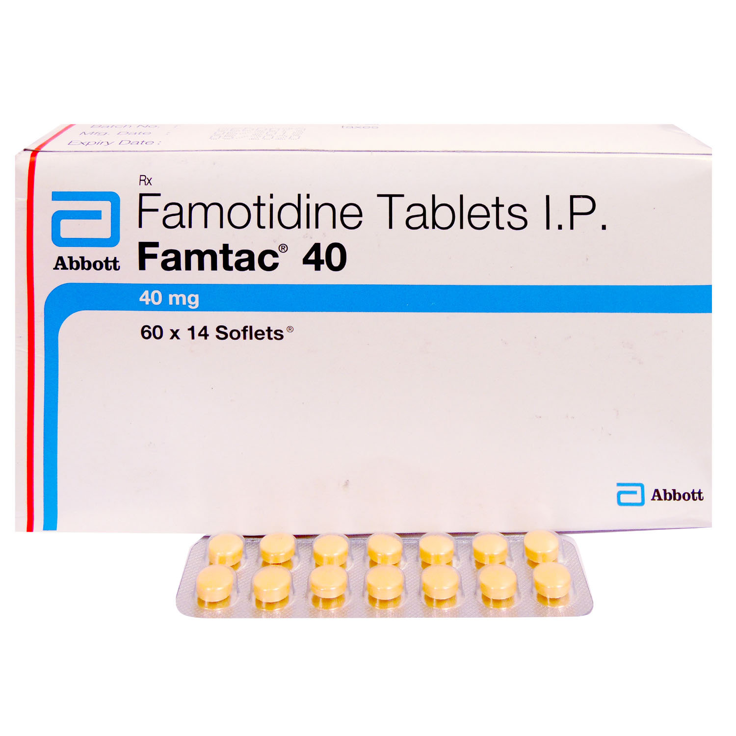 Famtac 40 Tablet 14's, Pack of 14 TABLETS Famtac 40 Tablet 14's, Pack of 14 TABLETS