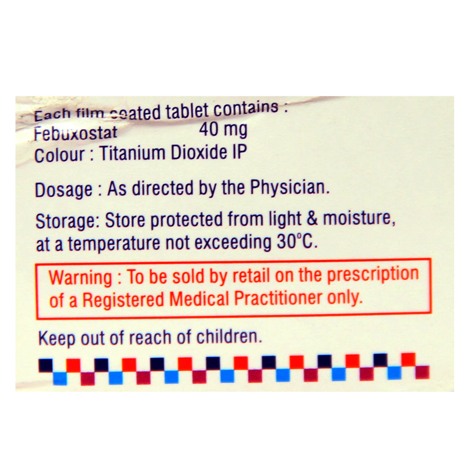 FBX 40 Tablet 10's, Pack of 10 TABLETS FBX 40 Tablet 10's, Pack of 10 TABLETS