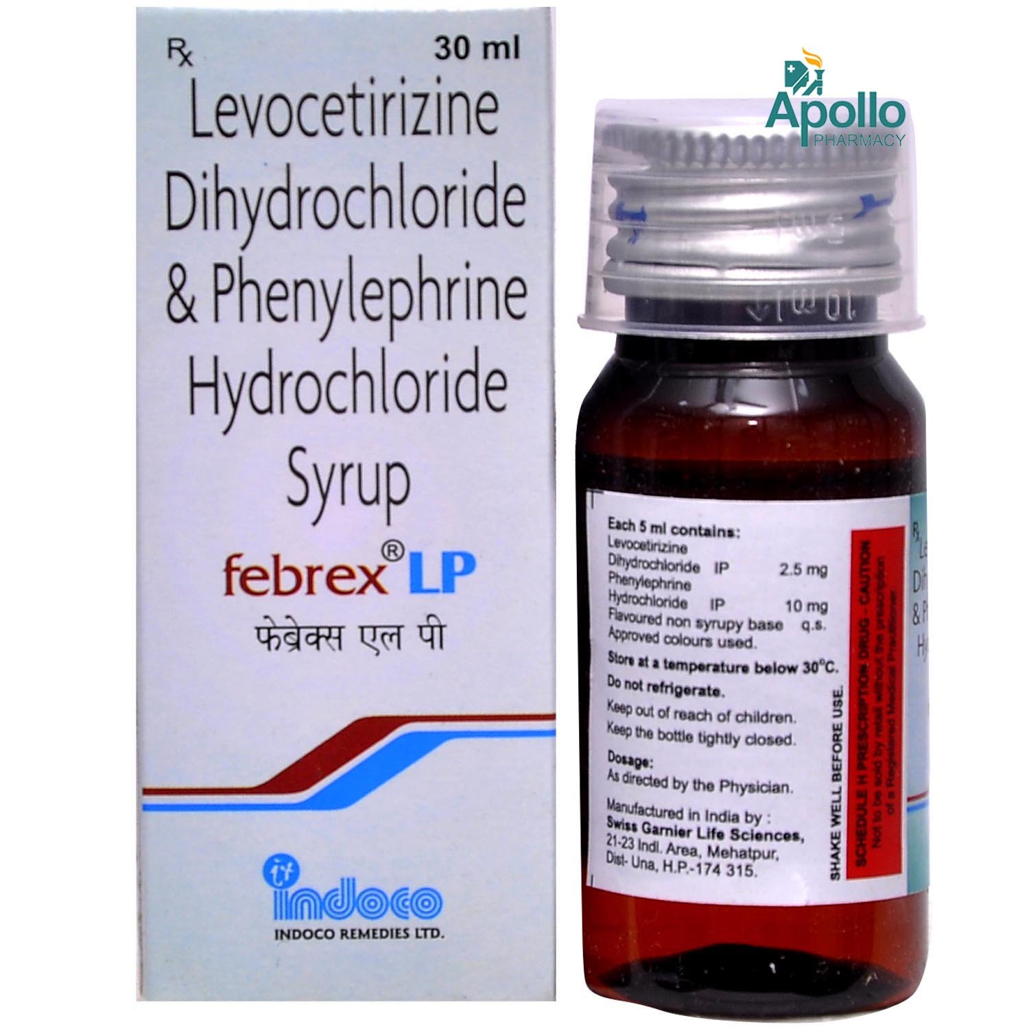 Febrex LP Syrup 30 ml, Pack of 1 Syrup Febrex LP Syrup 30 ml, Pack of 1 Syrup