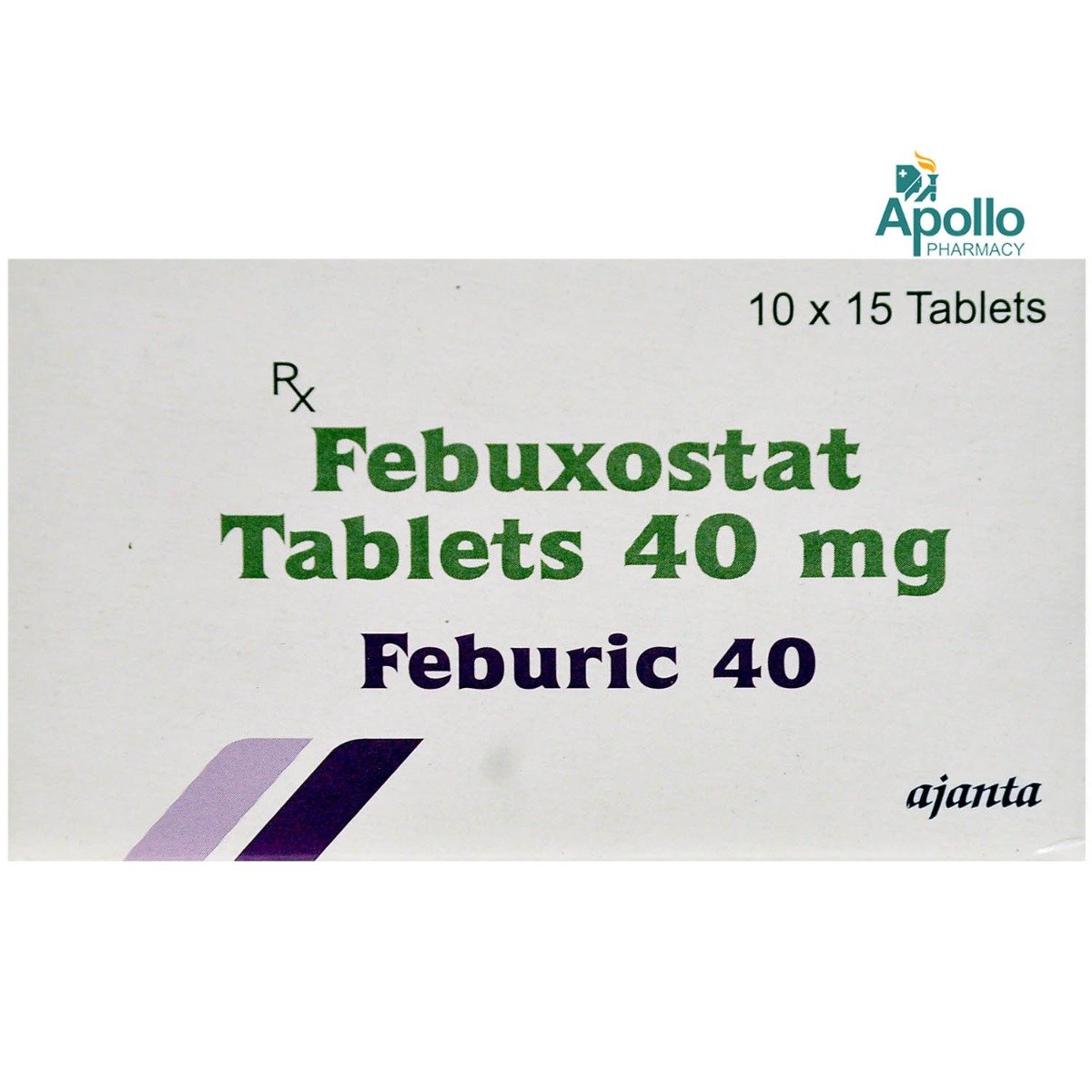 Feburic 40 Tablet 15's, Pack of 15 TABLETS Feburic 40 Tablet 15's, Pack of 15 TABLETS