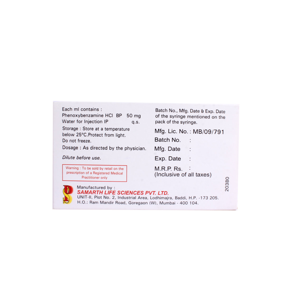 Fenoxene Injection 1ml, Pack of 1 Injection Fenoxene Injection 1ml, Pack of 1 Injection
