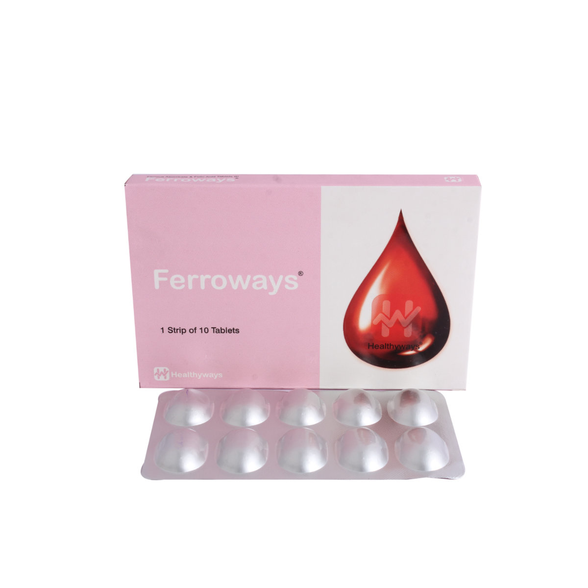 Ferroways Tablet 10's, Pack of 10 TabletS Ferroways Tablet 10's, Pack of 10 TabletS
