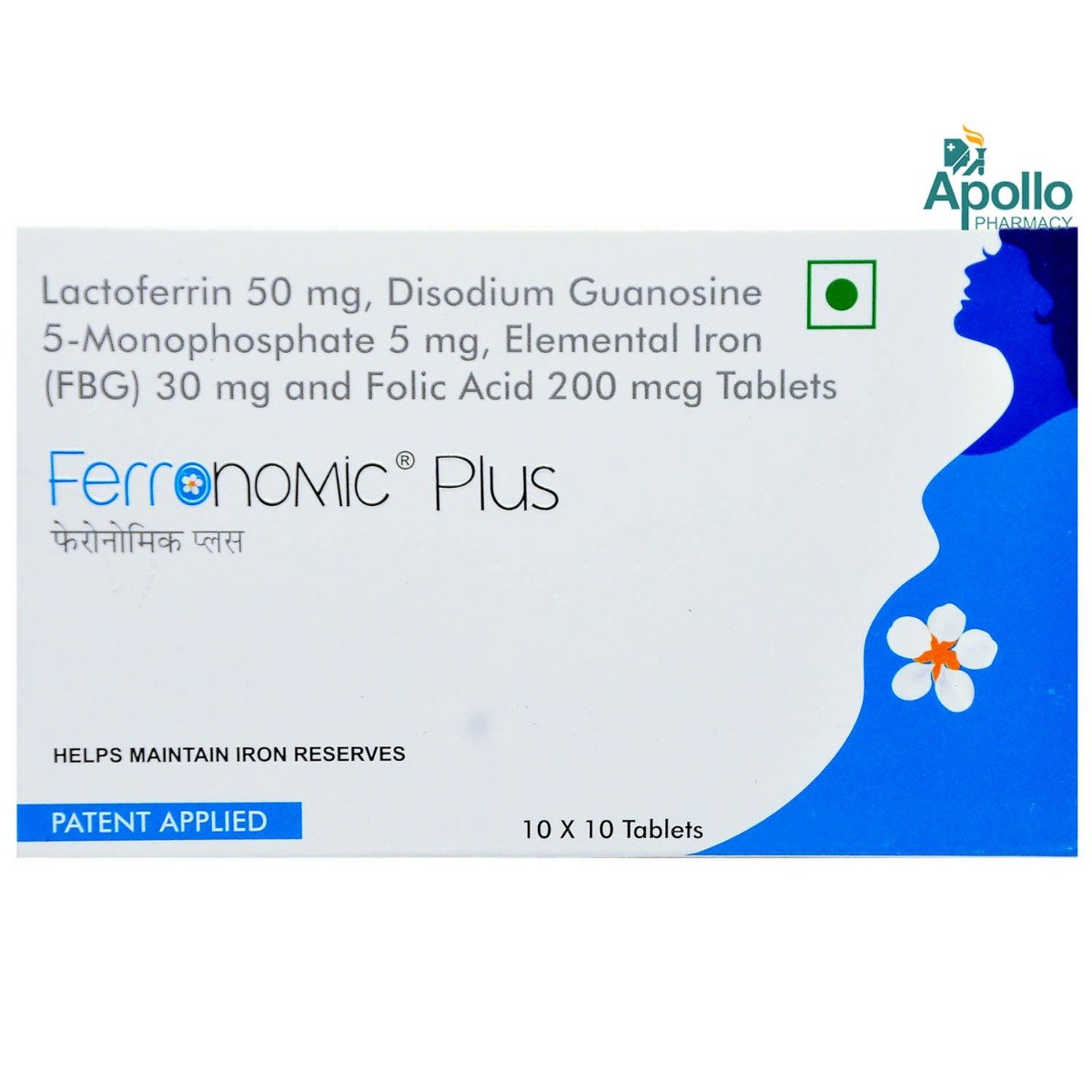 Ferronomic Plus Tablet 10's, Pack of 10 Ferronomic Plus Tablet 10's, Pack of 10