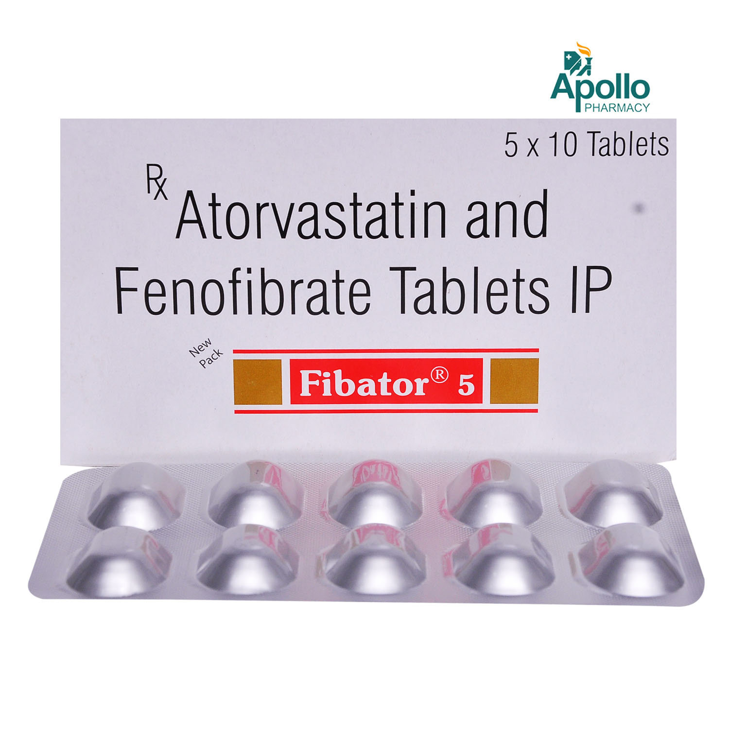 Fibator 5 Tablet 10's, Pack of 10 TABLETS Fibator 5 Tablet 10's, Pack of 10 TABLETS