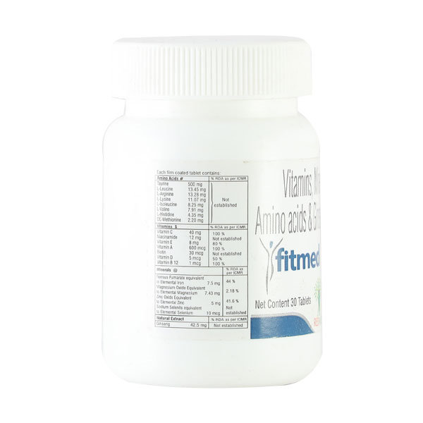 Fitmed Tablet 30's, Pack of 1 Fitmed Tablet 30's, Pack of 1