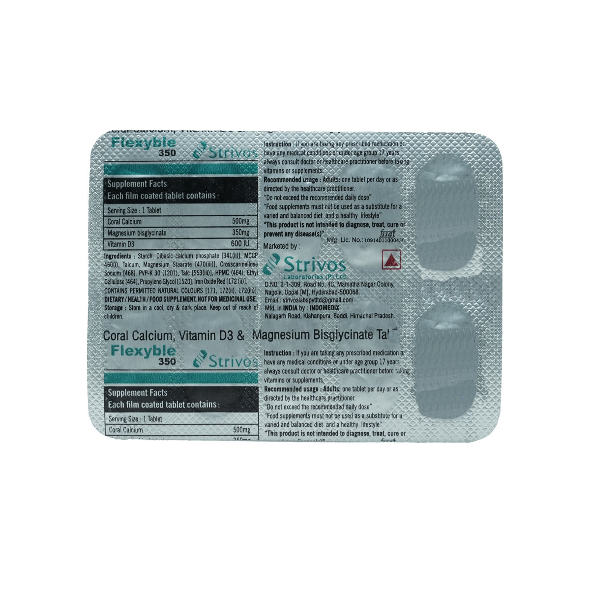 Flexyble Tablet 10's, Pack of 10 TabletS Flexyble Tablet 10's, Pack of 10 TabletS