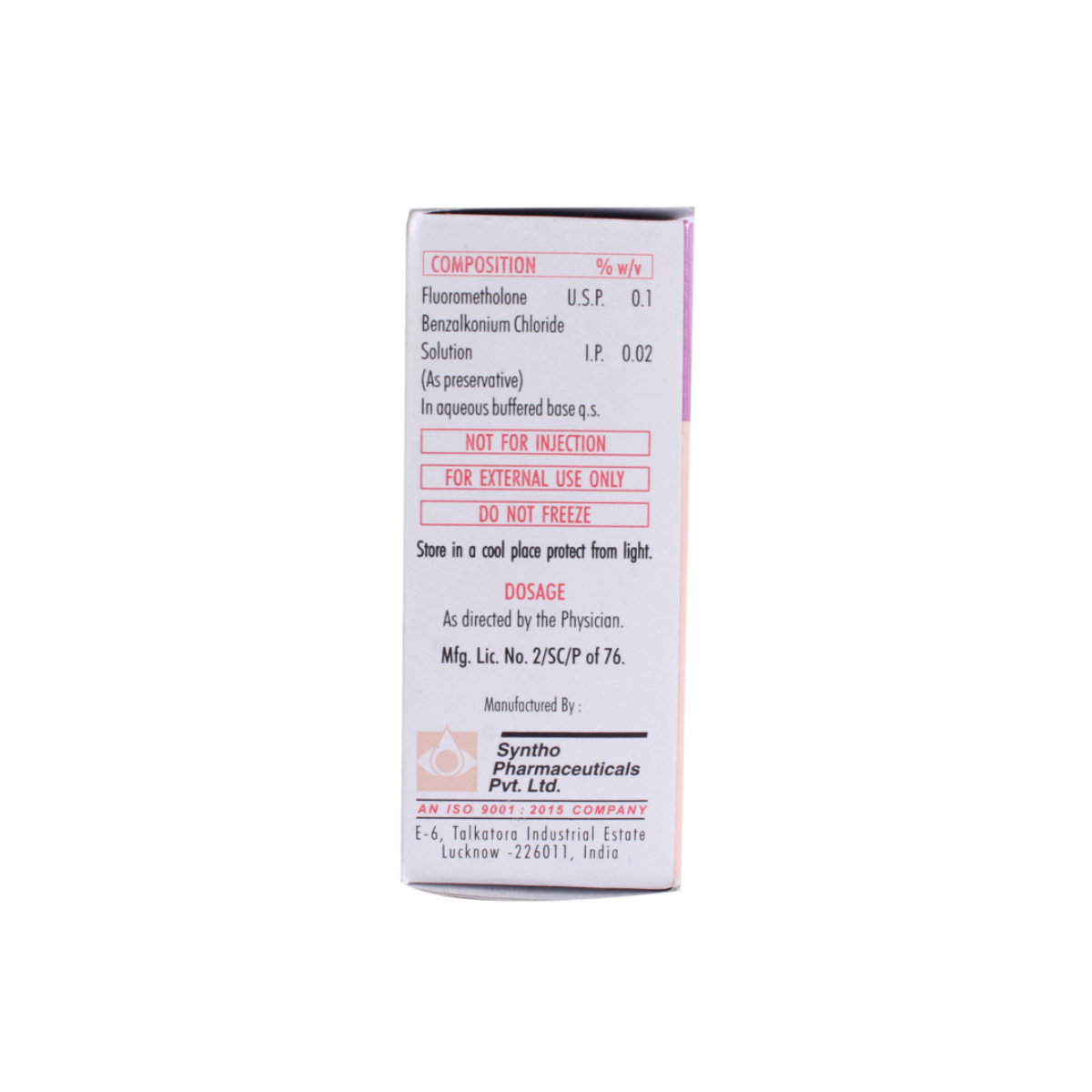 F Lone Eye Drops 5ml, Pack of 1 Eye Drops F Lone Eye Drops 5ml, Pack of 1 Eye Drops