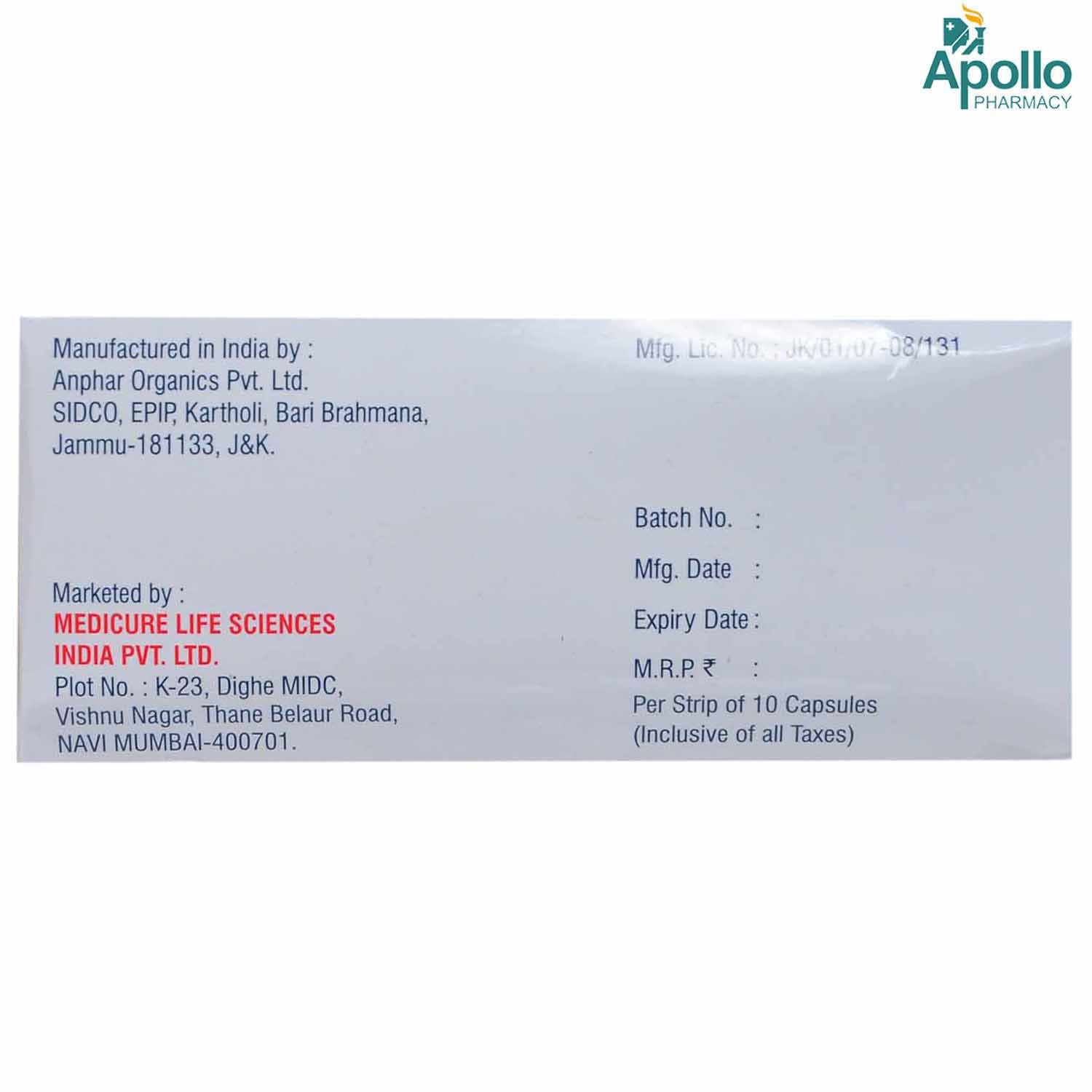 Flowthin Capsule 10's, Pack of 10 CAPSULES Flowthin Capsule 10's, Pack of 10 CAPSULES