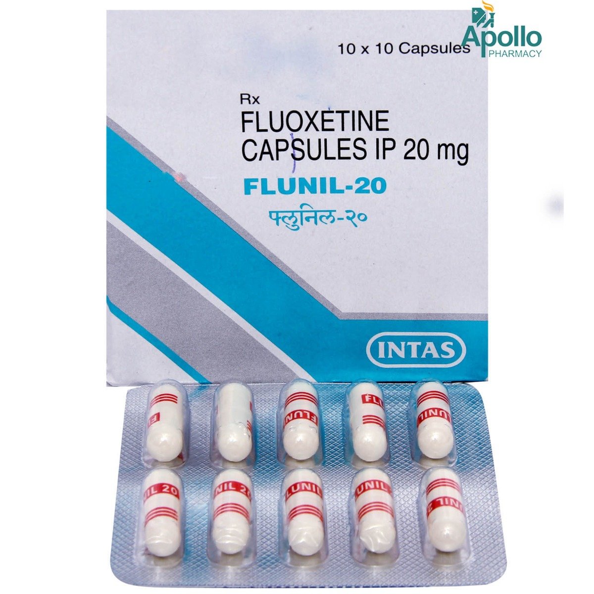 Flunil-20 Capsule 10's, Pack of 10 CAPSULES Flunil-20 Capsule 10's, Pack of 10 CAPSULES