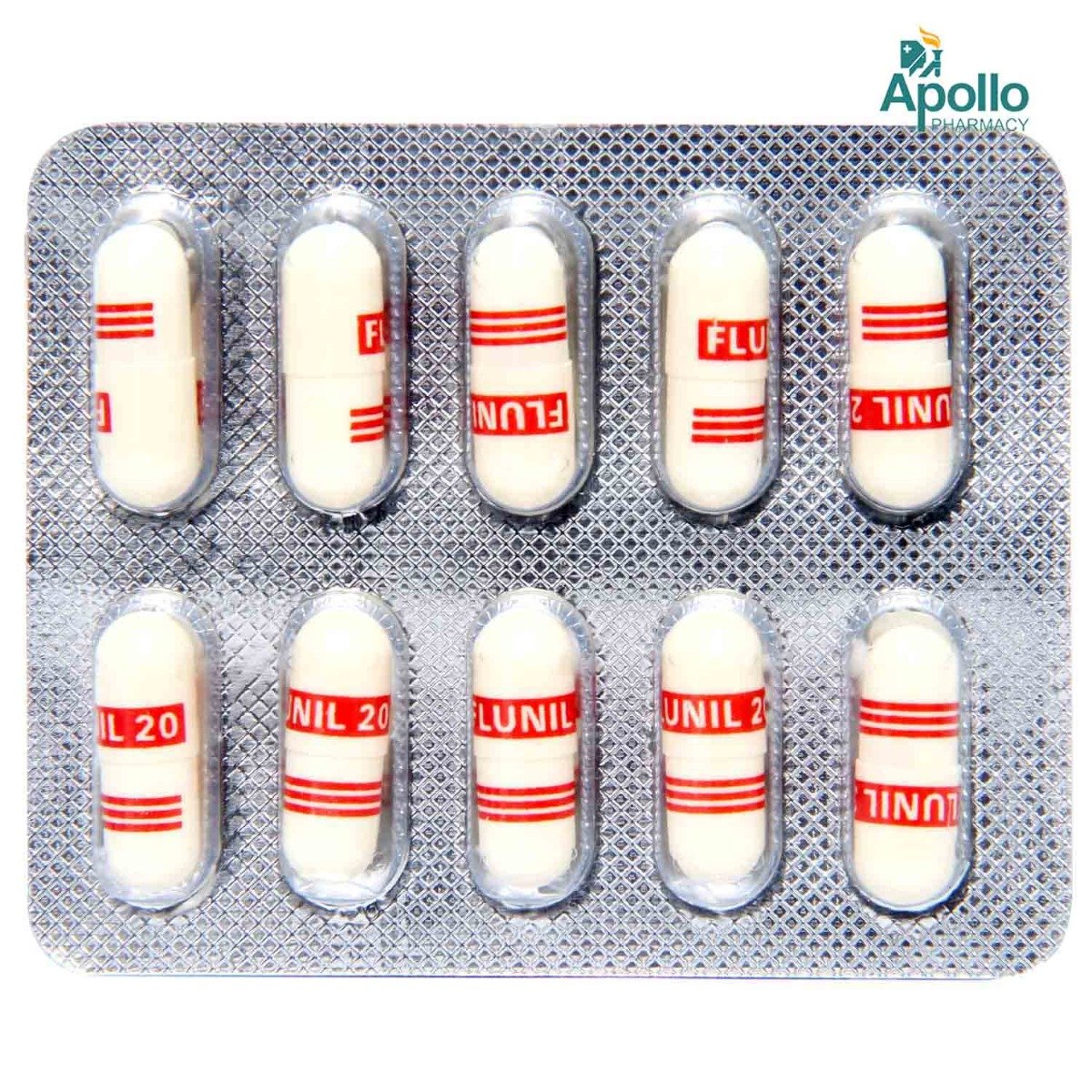 Flunil-20 Capsule 10's, Pack of 10 CAPSULES Flunil-20 Capsule 10's, Pack of 10 CAPSULES