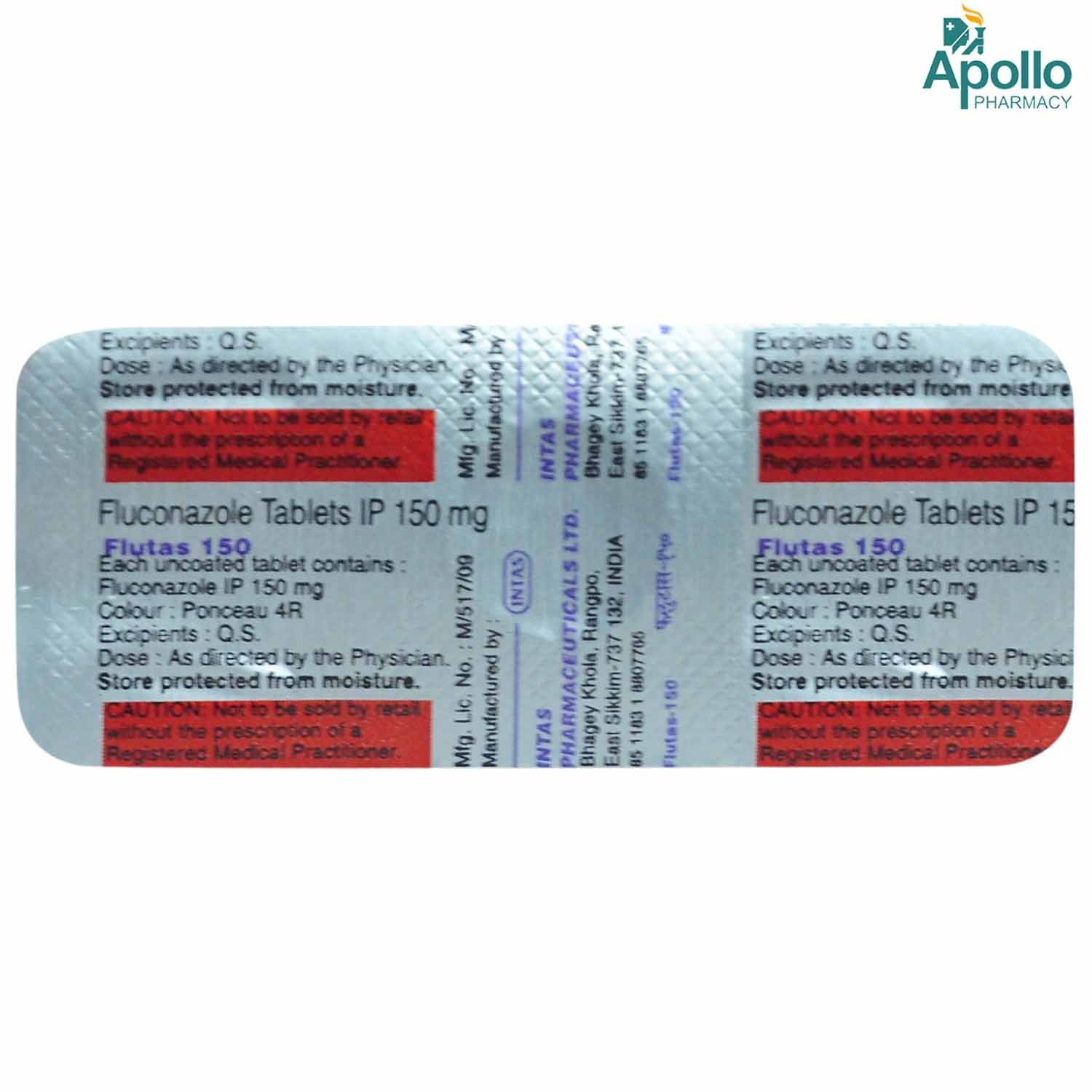 Flutas-150 Tablet 1's, Pack of 1 TABLET Flutas-150 Tablet 1's, Pack of 1 TABLET