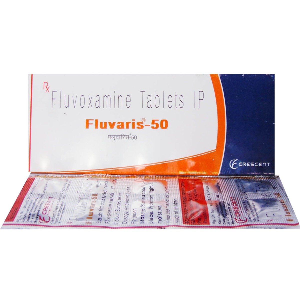 Fluvaris 50 mg Tablet 10's, Pack of 10 TabletS Fluvaris 50 mg Tablet 10's, Pack of 10 TabletS