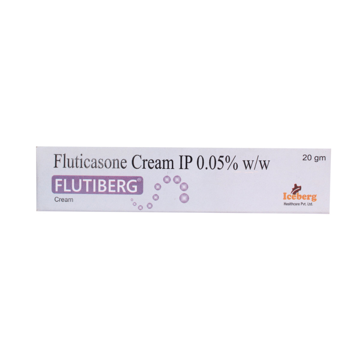 Flutiberg 0.05%w/w Cream 20 gm, Pack of 1 Cream Flutiberg 0.05%w/w Cream 20 gm, Pack of 1 Cream