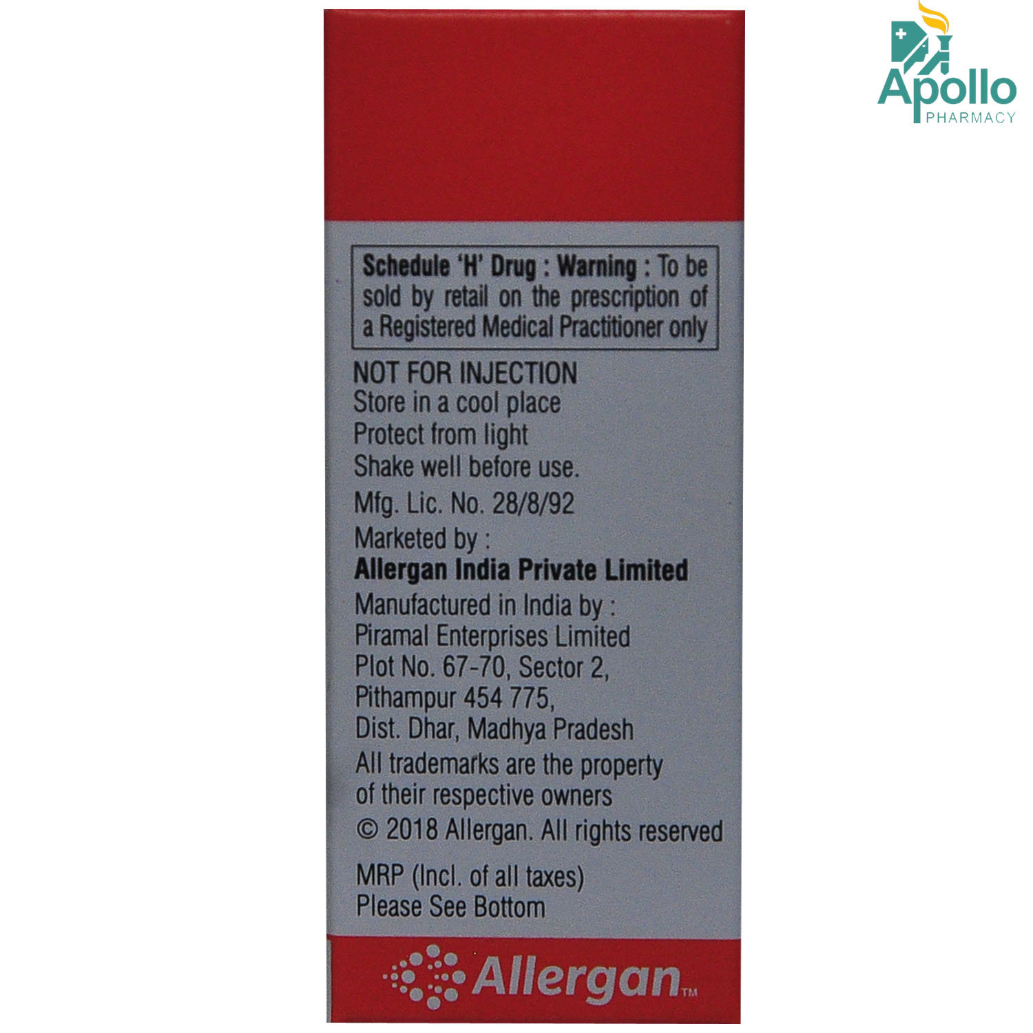 FML NEO Liquifilm Eye Drops 5 ml, Pack of 1 EYE DROPS FML NEO Liquifilm Eye Drops 5 ml, Pack of 1 EYE DROPS