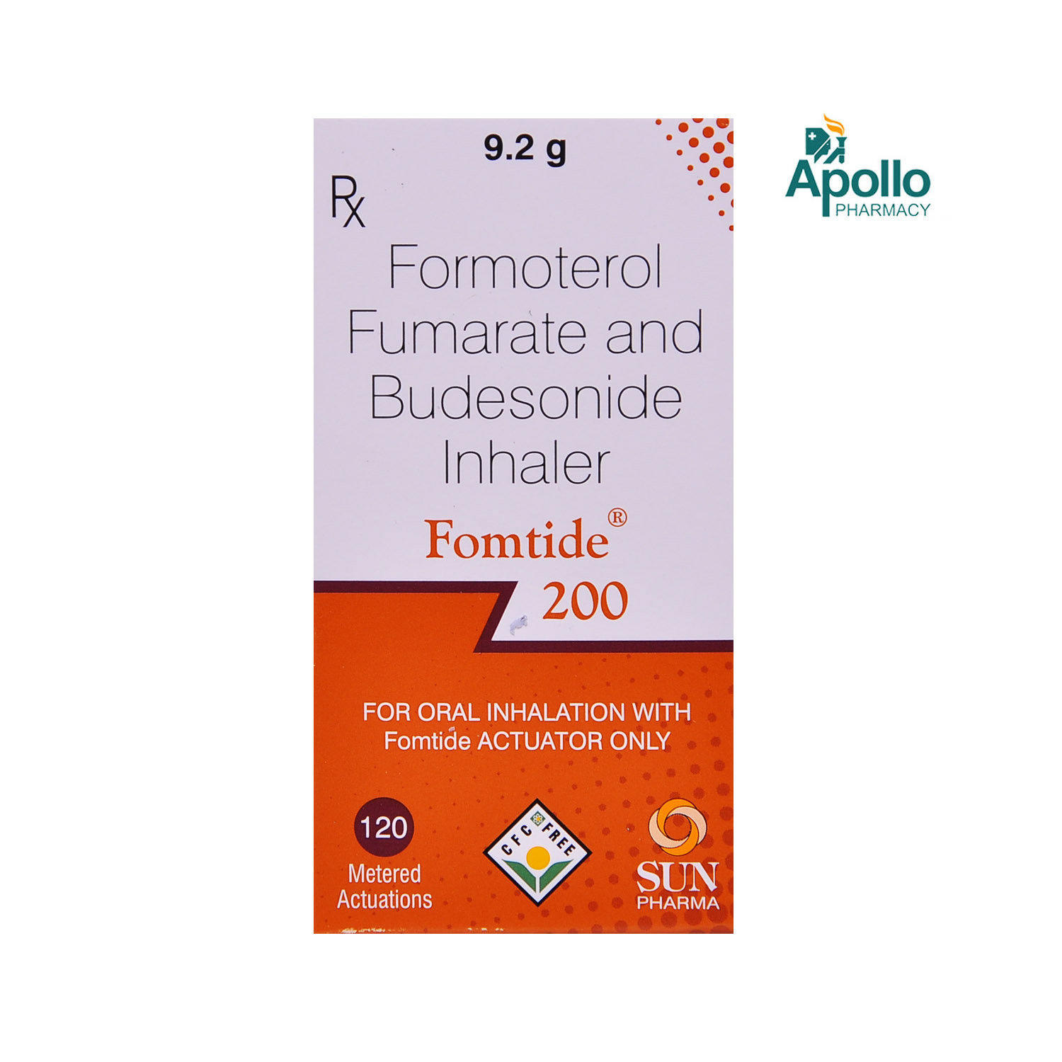 Fomtide 6mcg/200mcg Inhaler, Pack of 1 INHALER Fomtide 6mcg/200mcg Inhaler, Pack of 1 INHALER