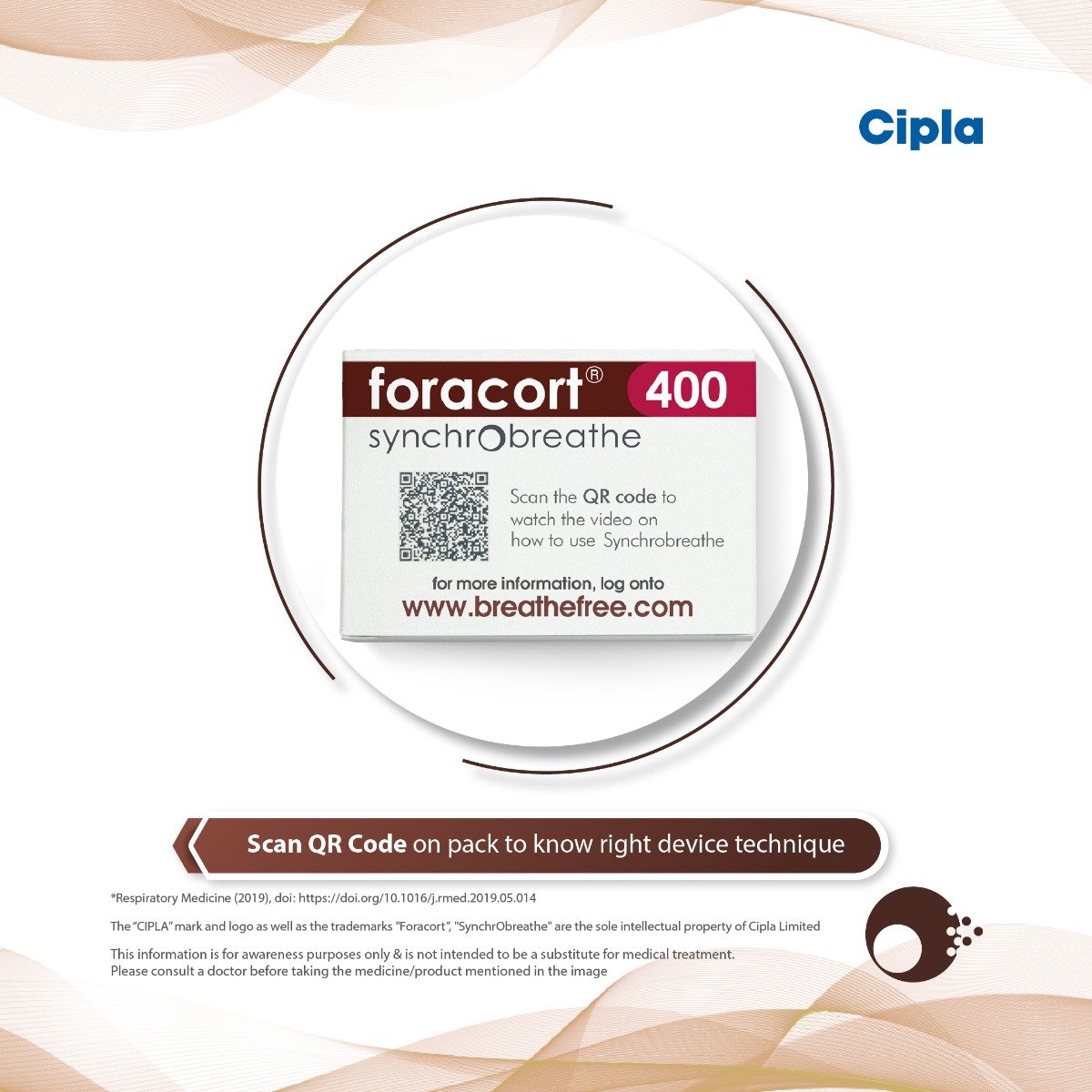 Foracort 400 Synchrobreathe Inhaler 120 mdi, Pack of 1 INHALER Foracort 400 Synchrobreathe Inhaler 120 mdi, Pack of 1 INHALER