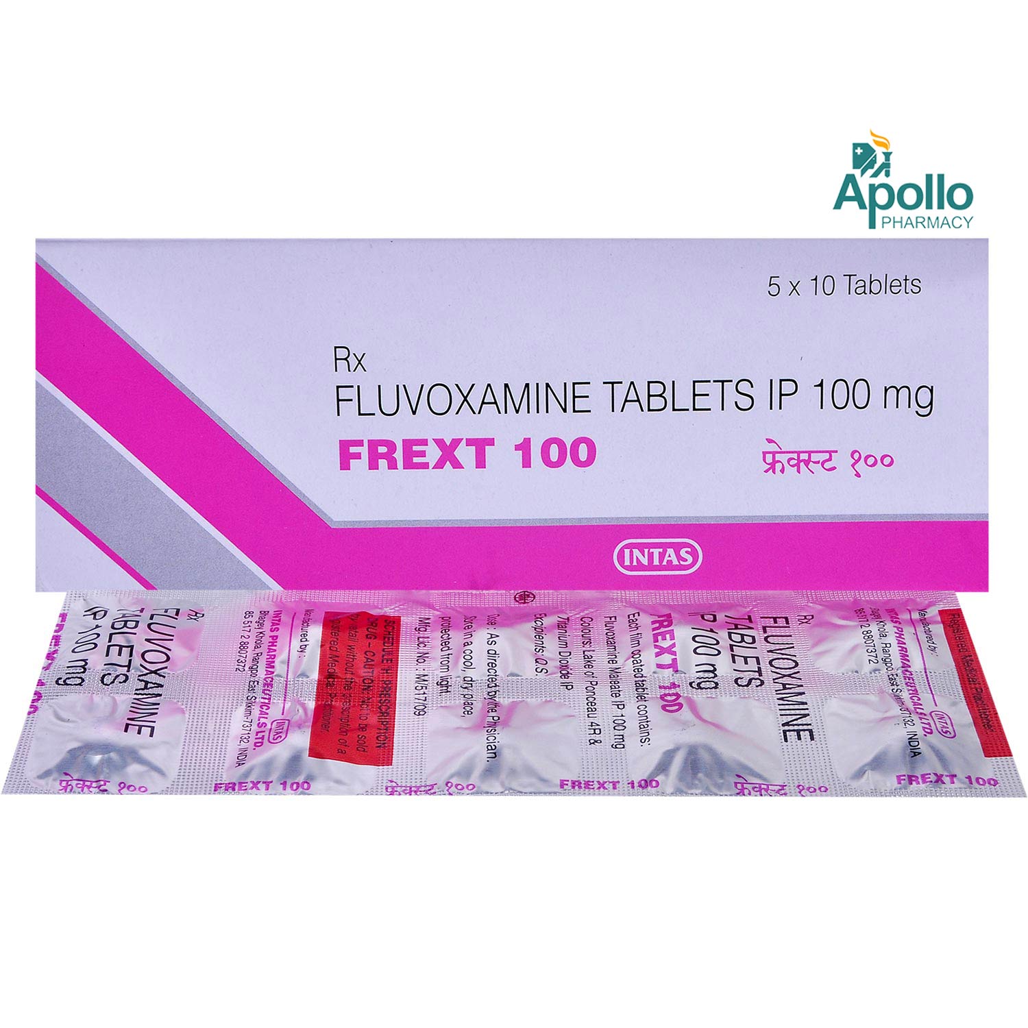 Frext 100 Tablet 10's, Pack of 10 TABLETS Frext 100 Tablet 10's, Pack of 10 TABLETS