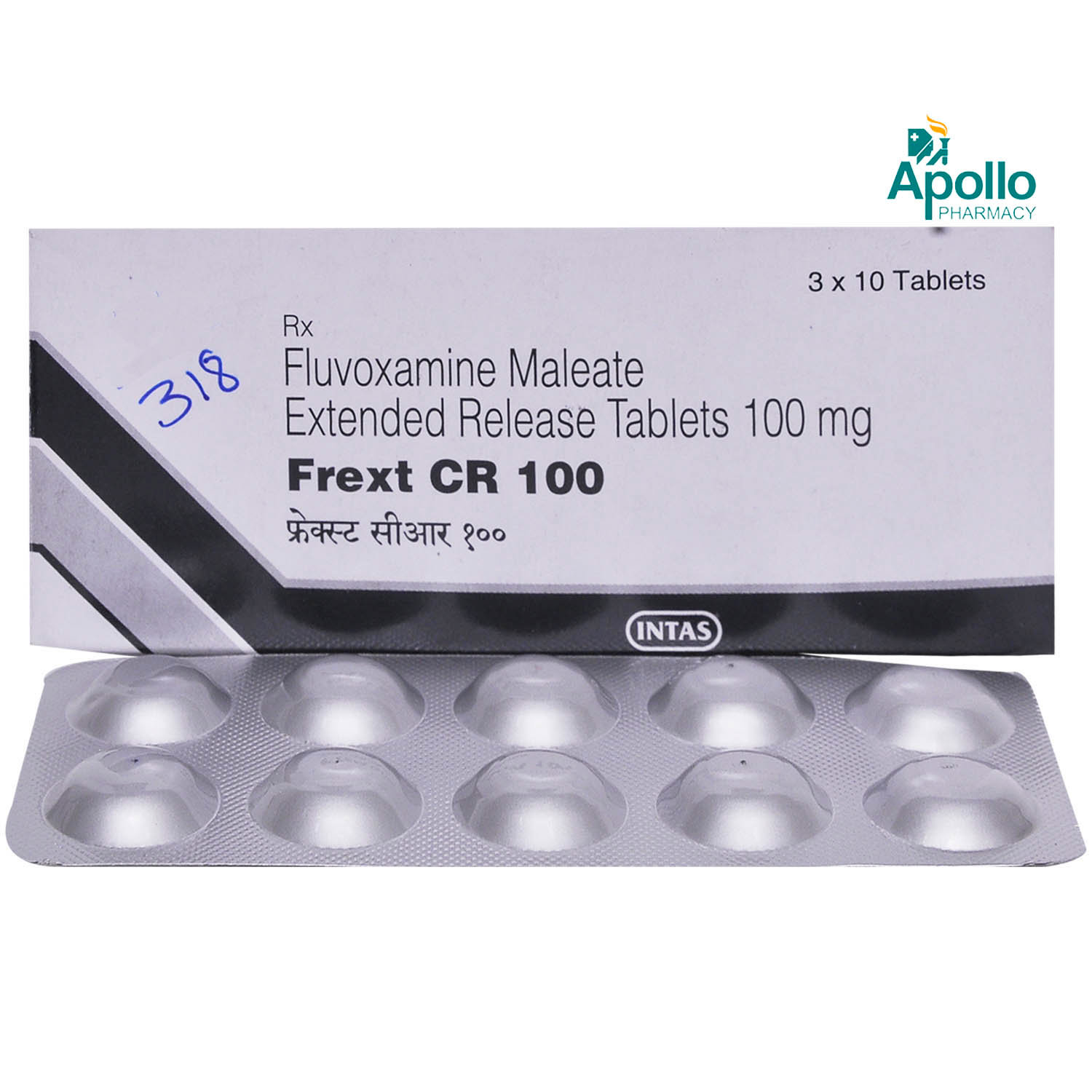 Frext CR 100 Tablet 10's, Pack of 10 TABLETS Frext CR 100 Tablet 10's, Pack of 10 TABLETS