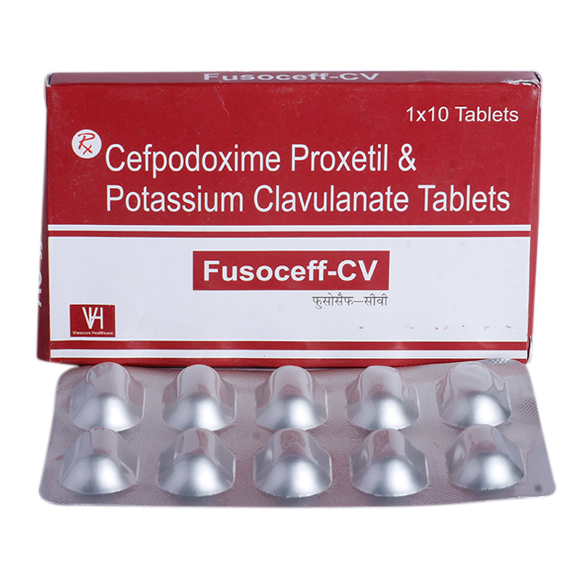 Fusoceff-CV Tablet 10's, Pack of 10 TABLETS Fusoceff-CV Tablet 10's, Pack of 10 TABLETS