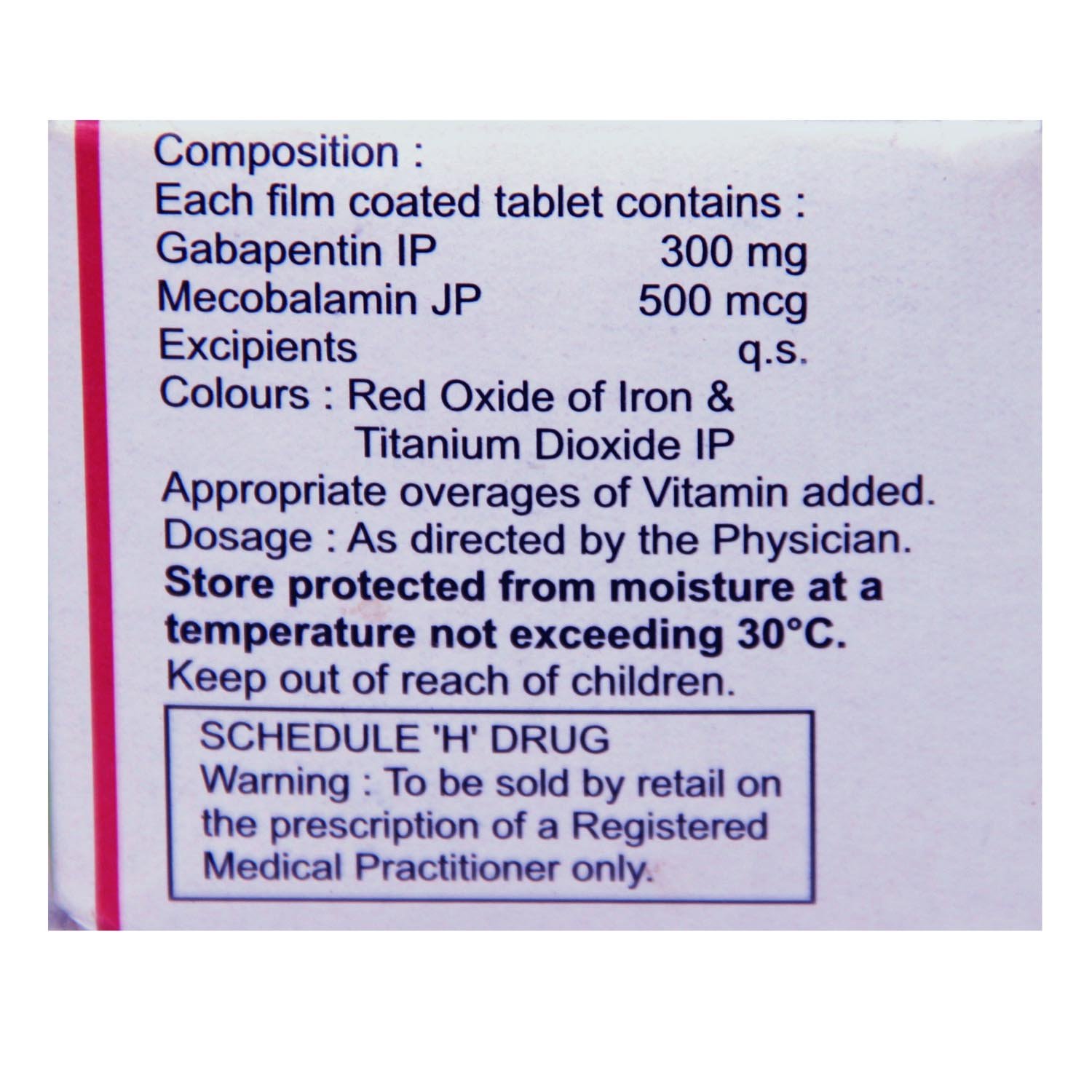 Gaba Hosit Tablet 10's, Pack of 10 TABLETS Gaba Hosit Tablet 10's, Pack of 10 TABLETS