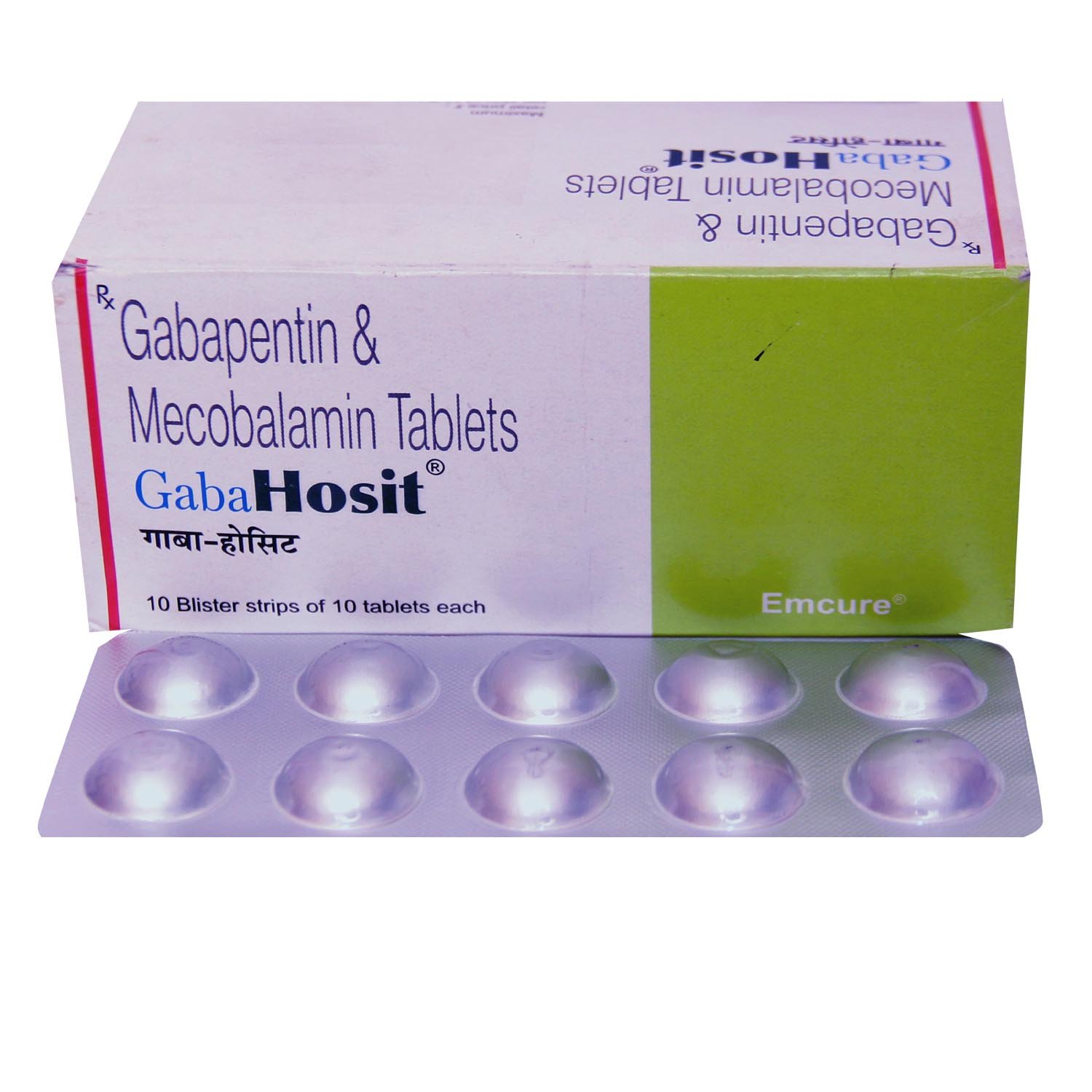 Gaba Hosit Tablet 10's, Pack of 10 TABLETS Gaba Hosit Tablet 10's, Pack of 10 TABLETS