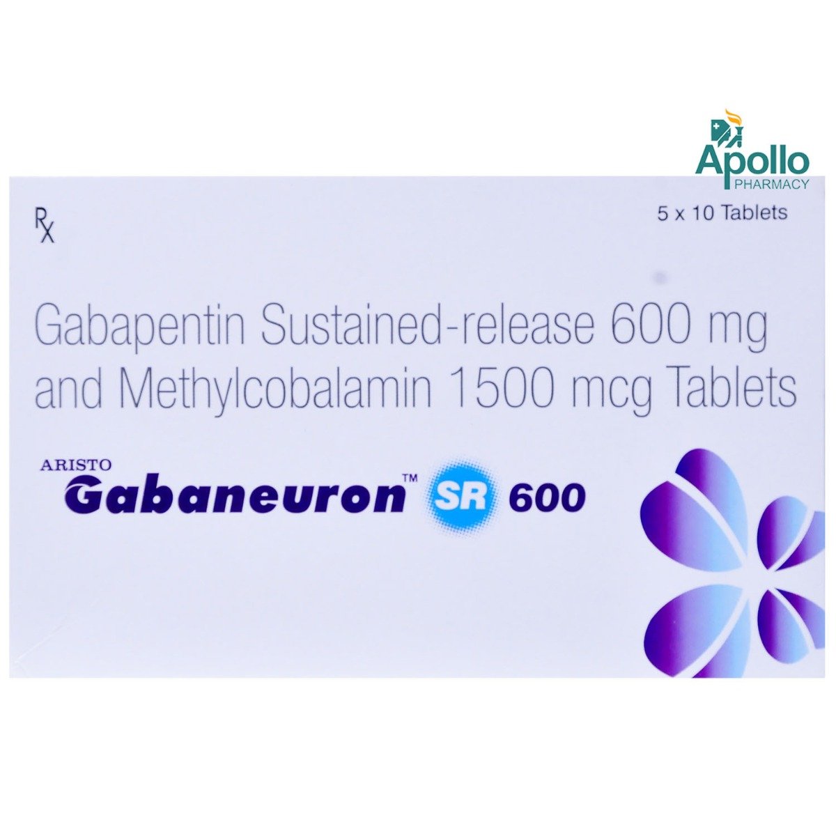 Gabaneuron SR 600 Tablet 10's, Pack of 10 TABLETS Gabaneuron SR 600 Tablet 10's, Pack of 10 TABLETS