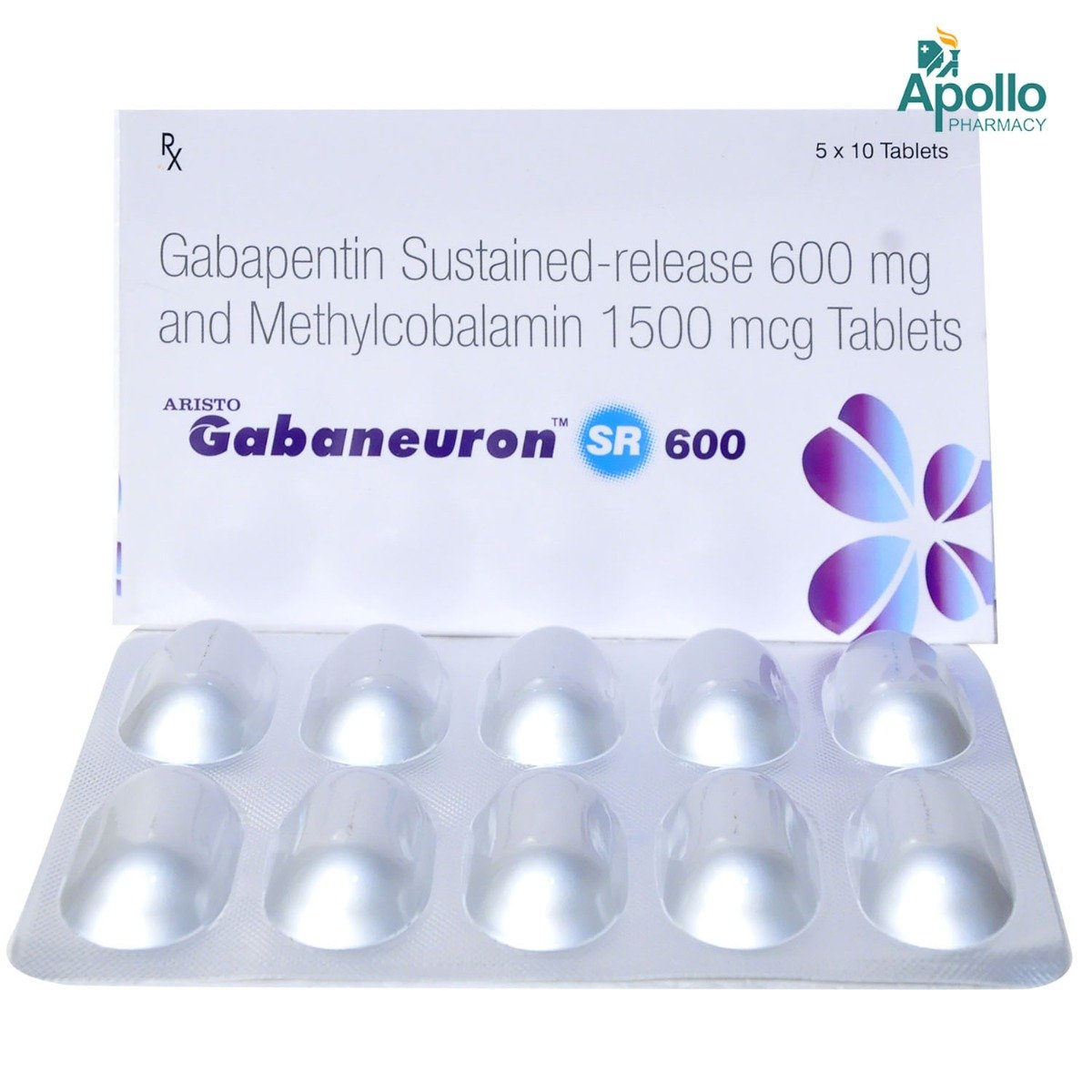 Gabaneuron SR 600 Tablet 10's, Pack of 10 TABLETS Gabaneuron SR 600 Tablet 10's, Pack of 10 TABLETS
