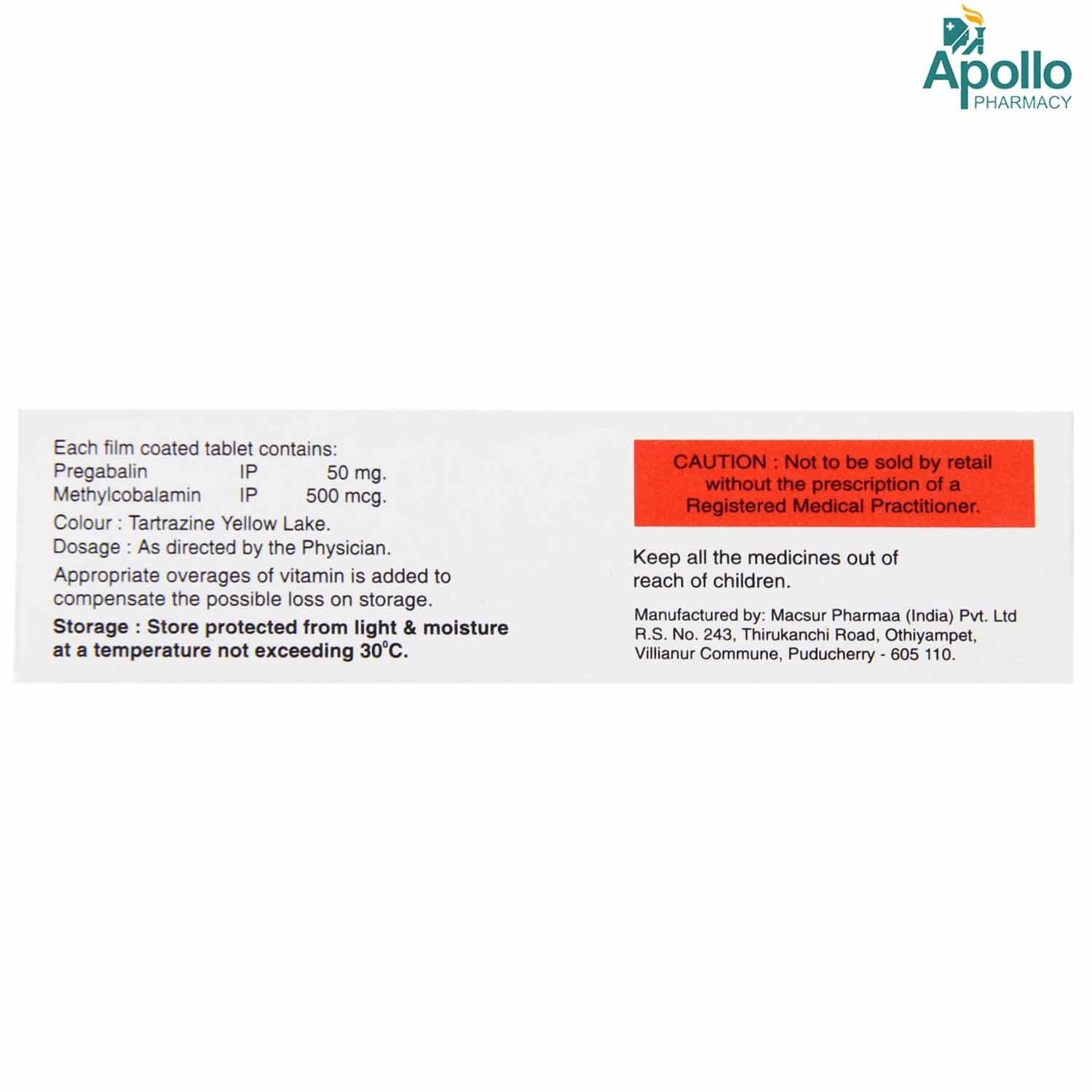 Gabawin-50 M Tablet 10's, Pack of 10 Gabawin-50 M Tablet 10's, Pack of 10