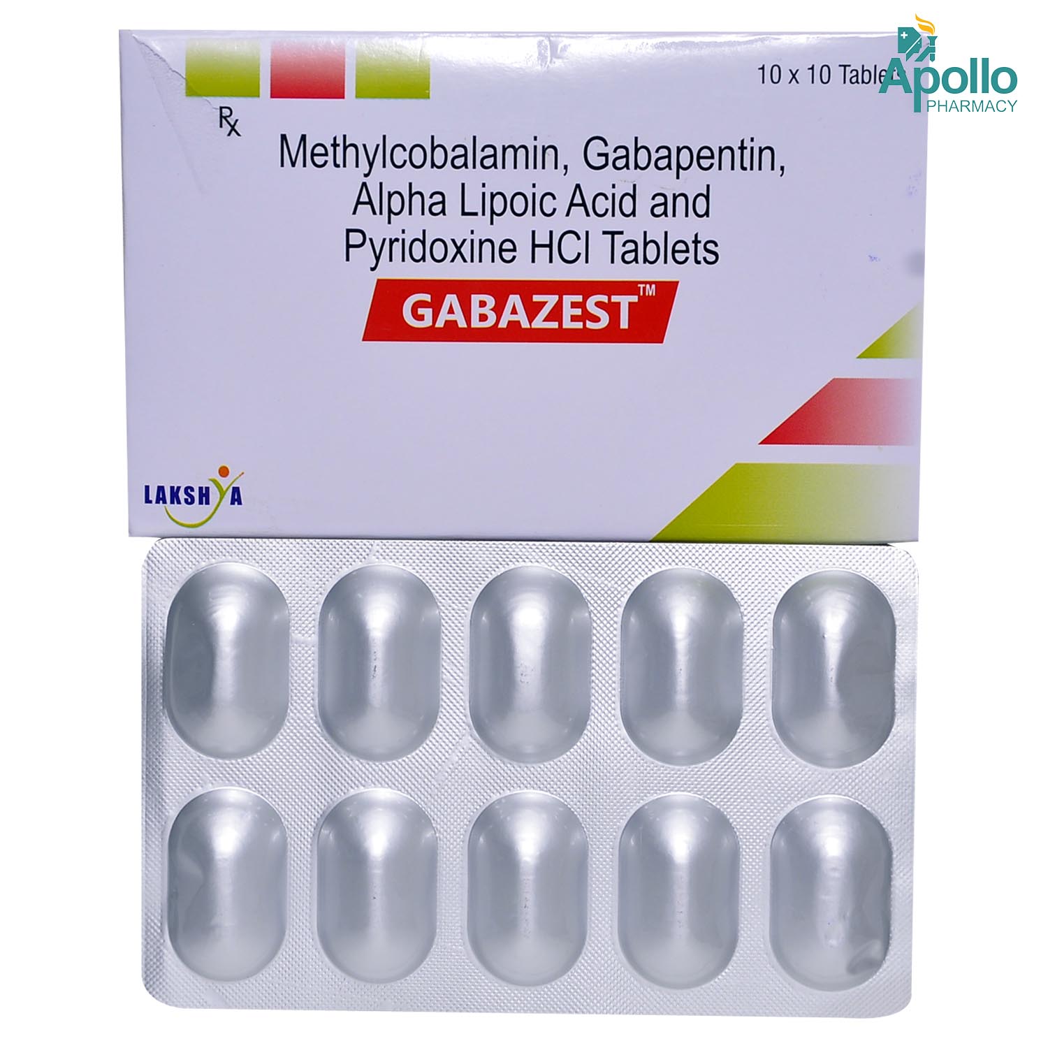 GABAZEST TABLET, Pack of 10 TABLETS GABAZEST TABLET, Pack of 10 TABLETS