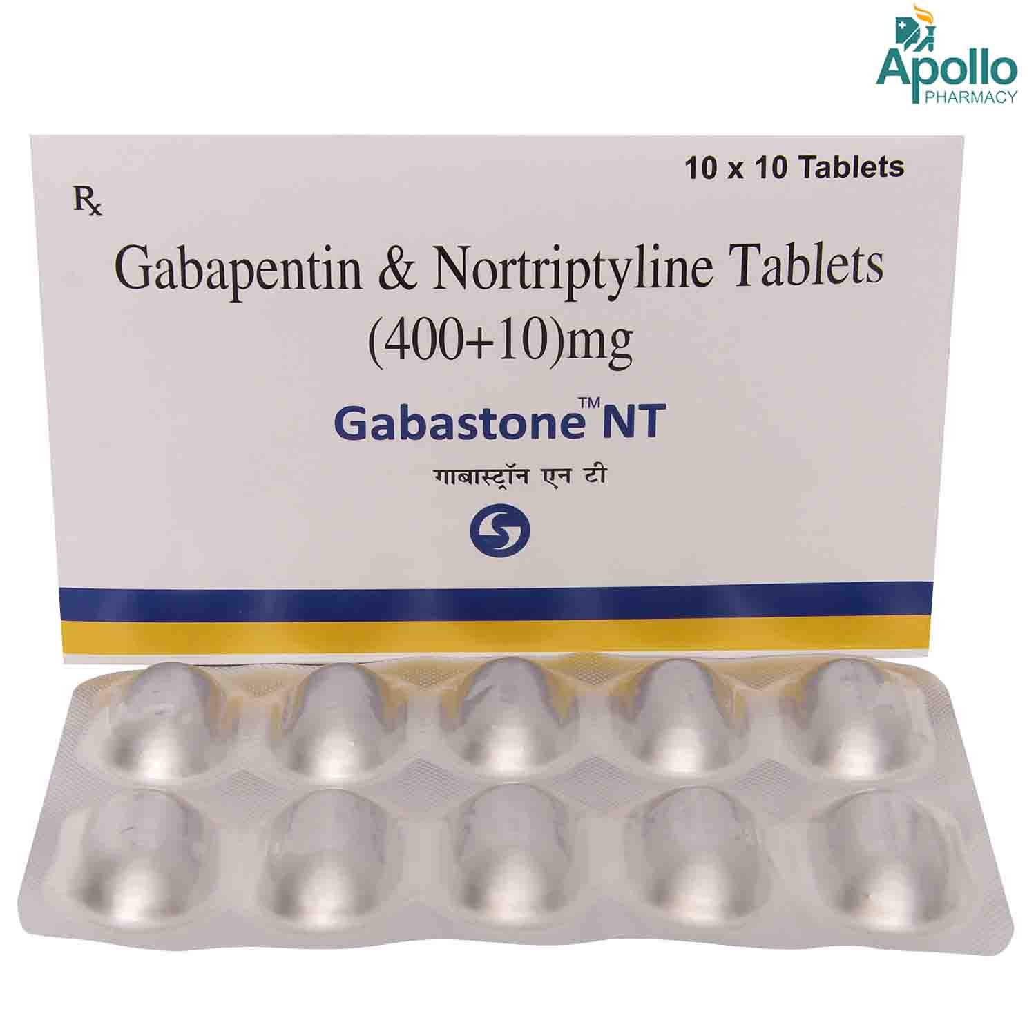 Gabastone NT Tablet 10's, Pack of 10 TABLETS Gabastone NT Tablet 10's, Pack of 10 TABLETS