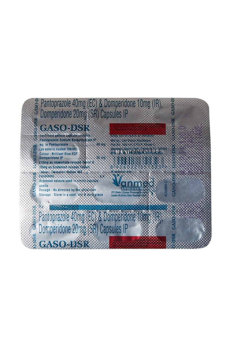 Gaso-DSR Capsule 10's, Pack of 10 CapsuleS Gaso-DSR Capsule 10's, Pack of 10 CapsuleS