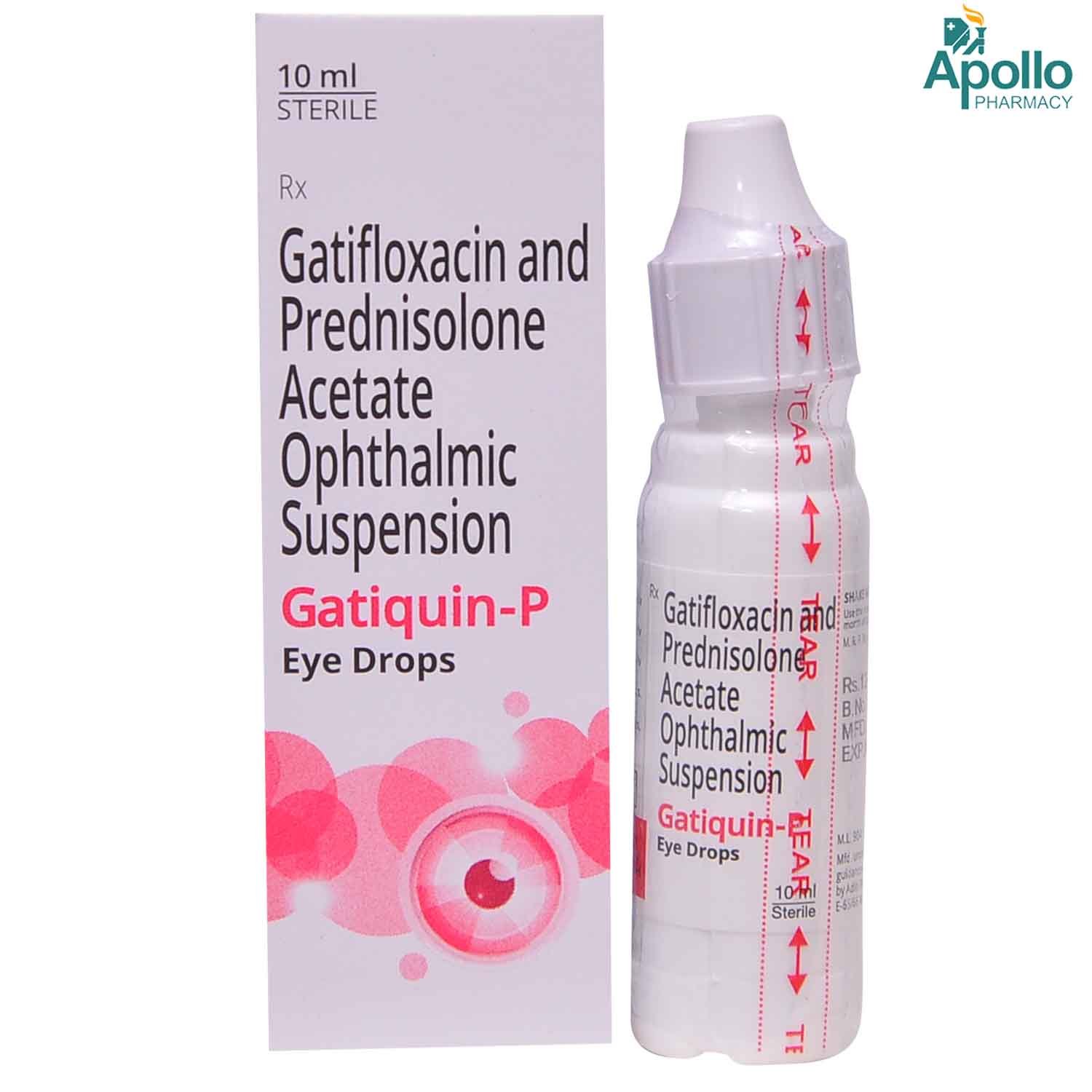 Gatiquin P Eye Drop 10 ml, Pack of 1 EYE DROPS Gatiquin P Eye Drop 10 ml, Pack of 1 EYE DROPS