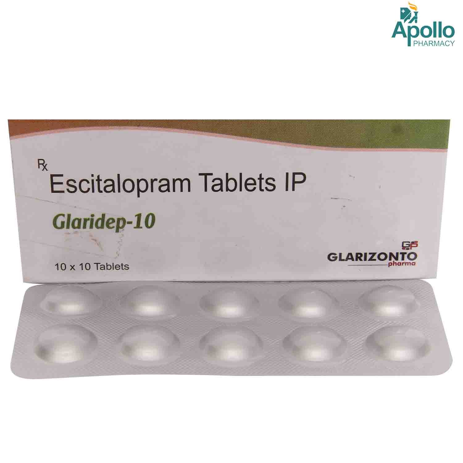GLARIDEP 10MG TABLET 10'S, Pack of 10 TabletS GLARIDEP 10MG TABLET 10'S, Pack of 10 TabletS