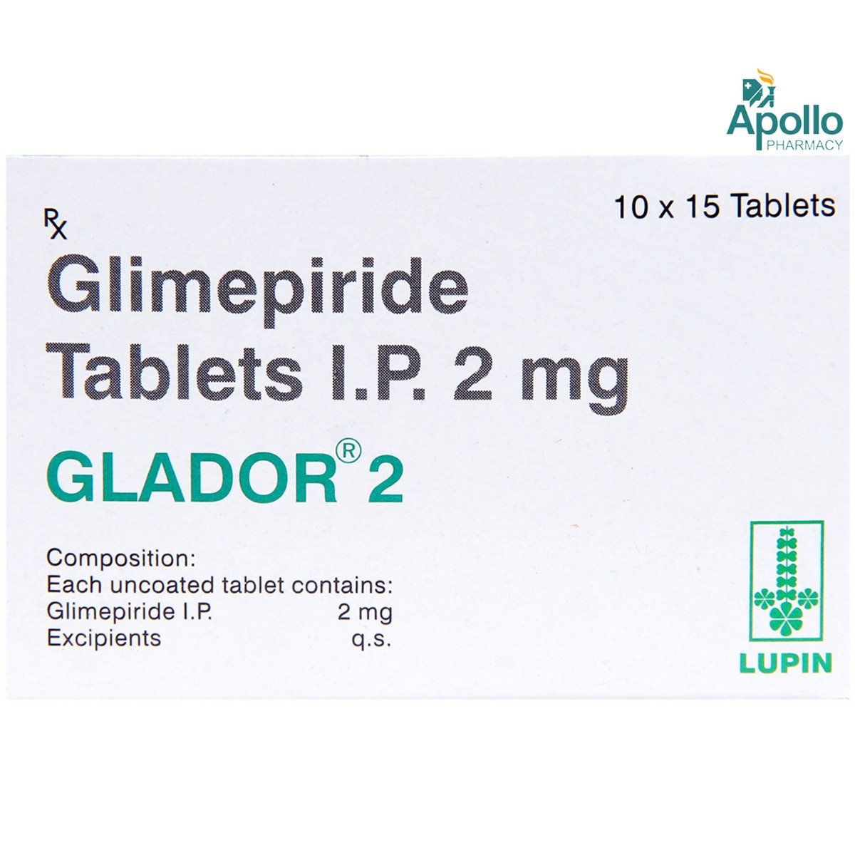 Glador 2 Tablet 15's, Pack of 15 TABLETS Glador 2 Tablet 15's, Pack of 15 TABLETS