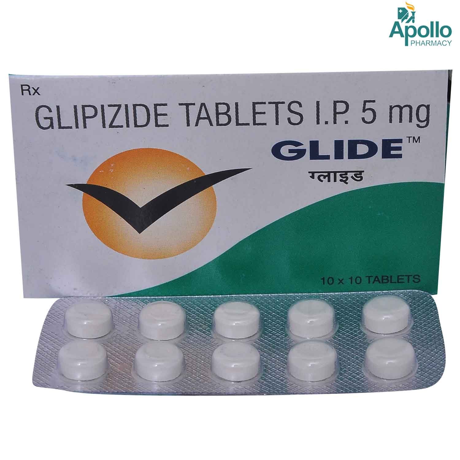 Glide Tablet 10's, Pack of 10 TABLETS Glide Tablet 10's, Pack of 10 TABLETS