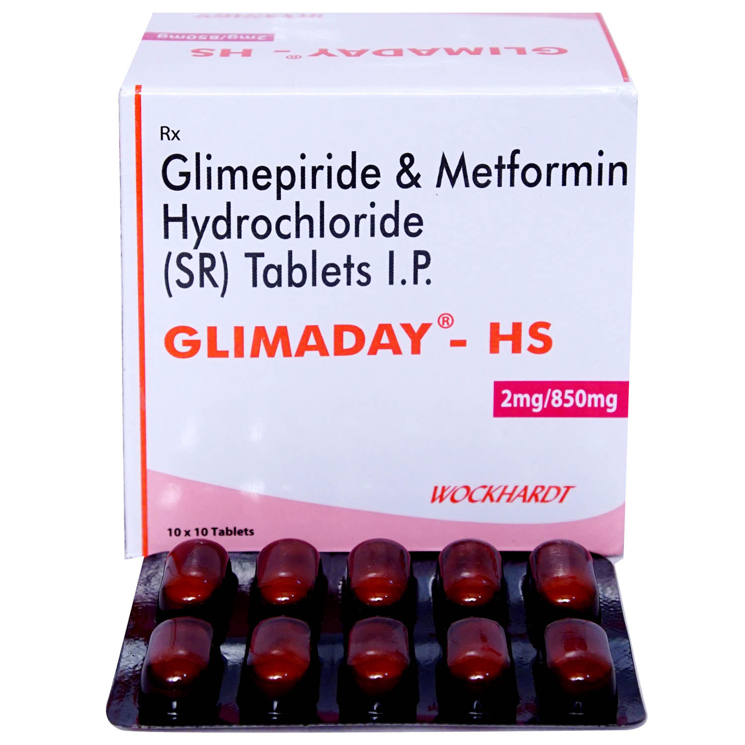 Glimaday HS Tablet 10's, Pack of 10 TABLETS Glimaday HS Tablet 10's, Pack of 10 TABLETS