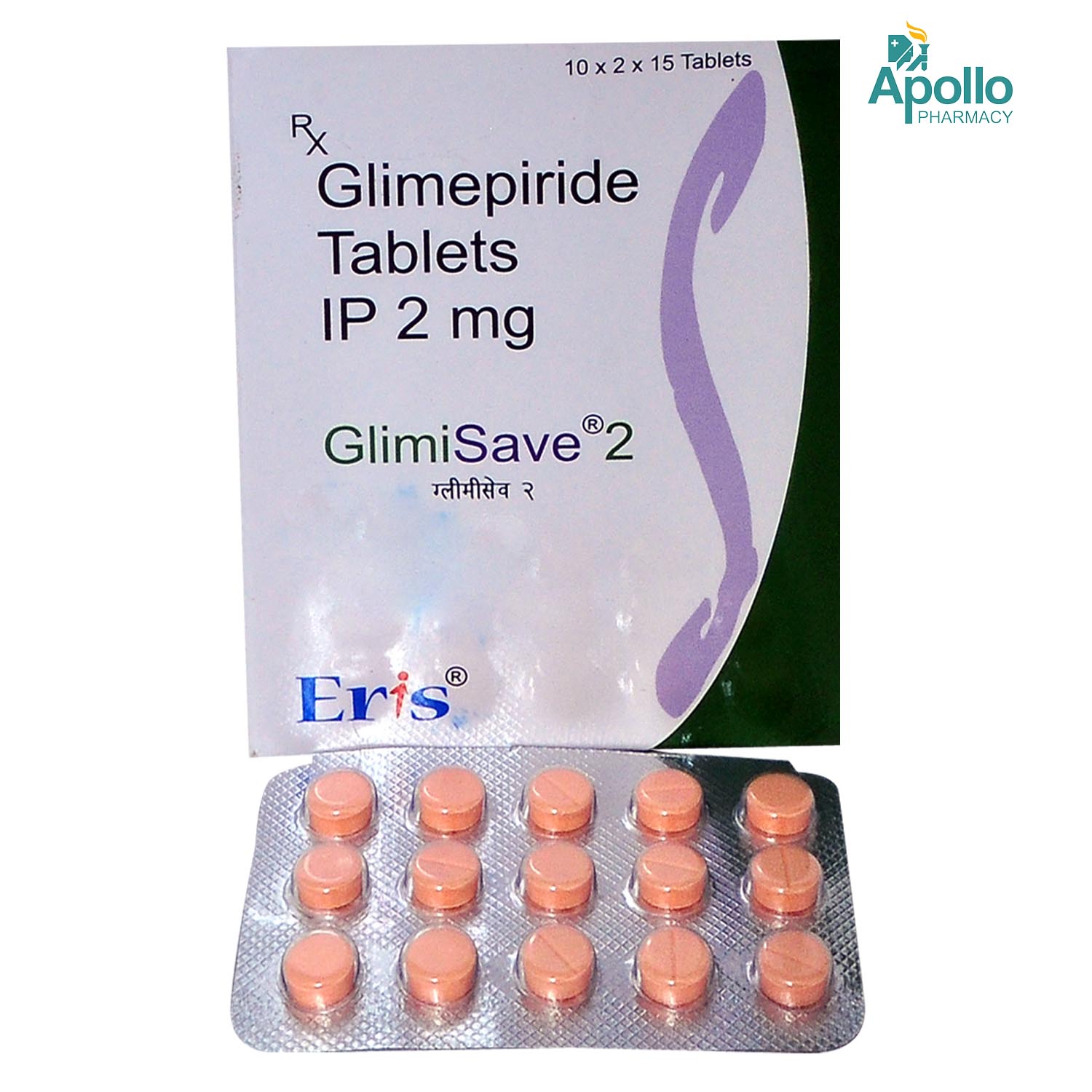 Glimisave 2 Tablet 15's, Pack of 15 TABLETS Glimisave 2 Tablet 15's, Pack of 15 TABLETS