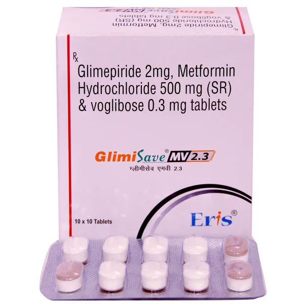 Glimisave MV 2.3 Tablet 10's, Pack of 10 TABLETS