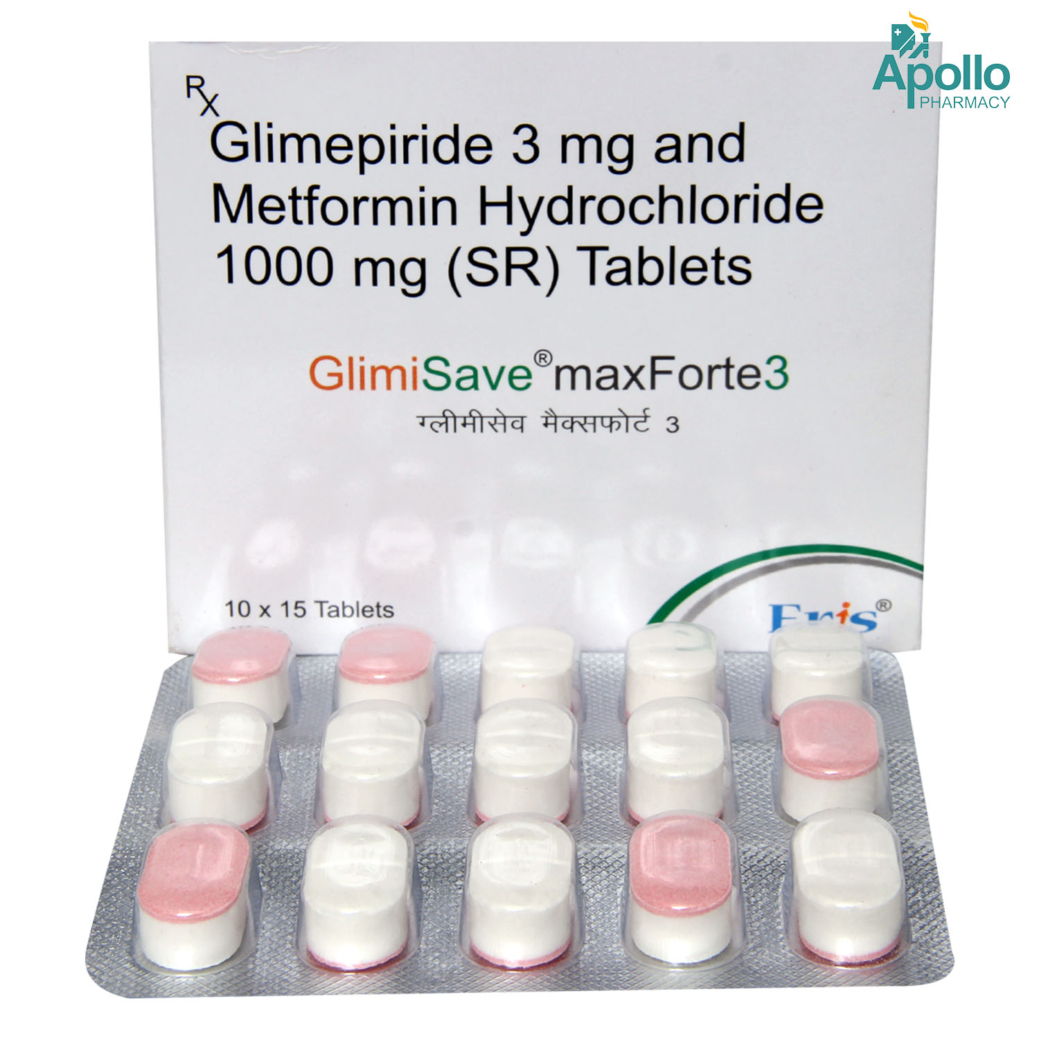 Glimisave Max Forte 3 Tablet 15's, Pack of 15 TabletS Glimisave Max Forte 3 Tablet 15's, Pack of 15 TabletS