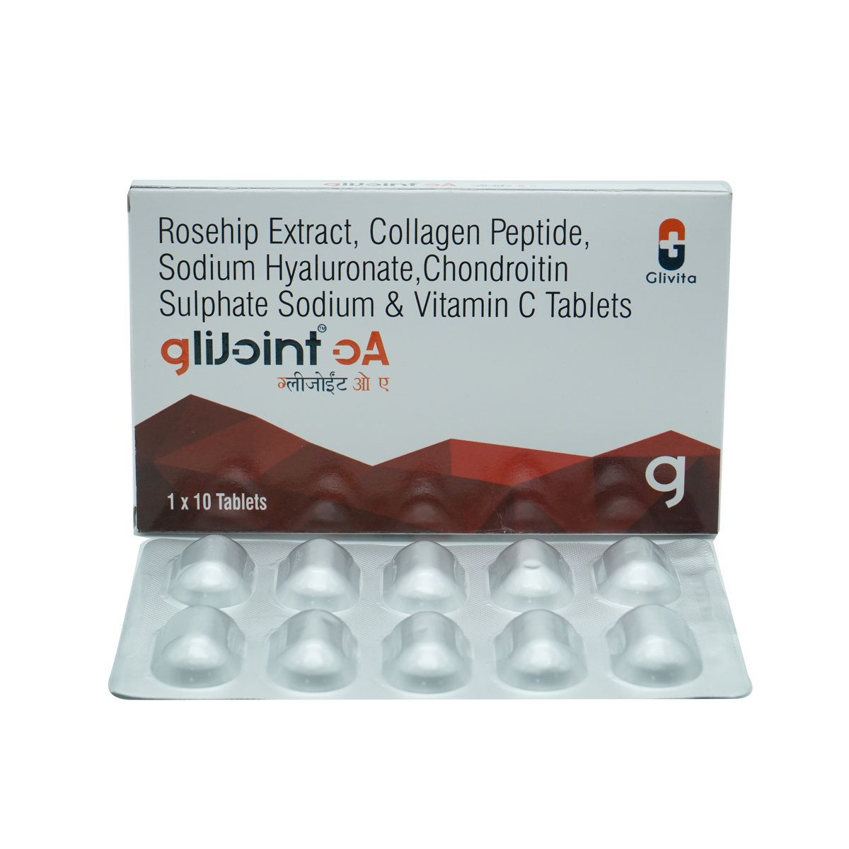 Glijoint Oa Tablet 10'S, Pack of 10 TABLETS Glijoint Oa Tablet 10'S, Pack of 10 TABLETS