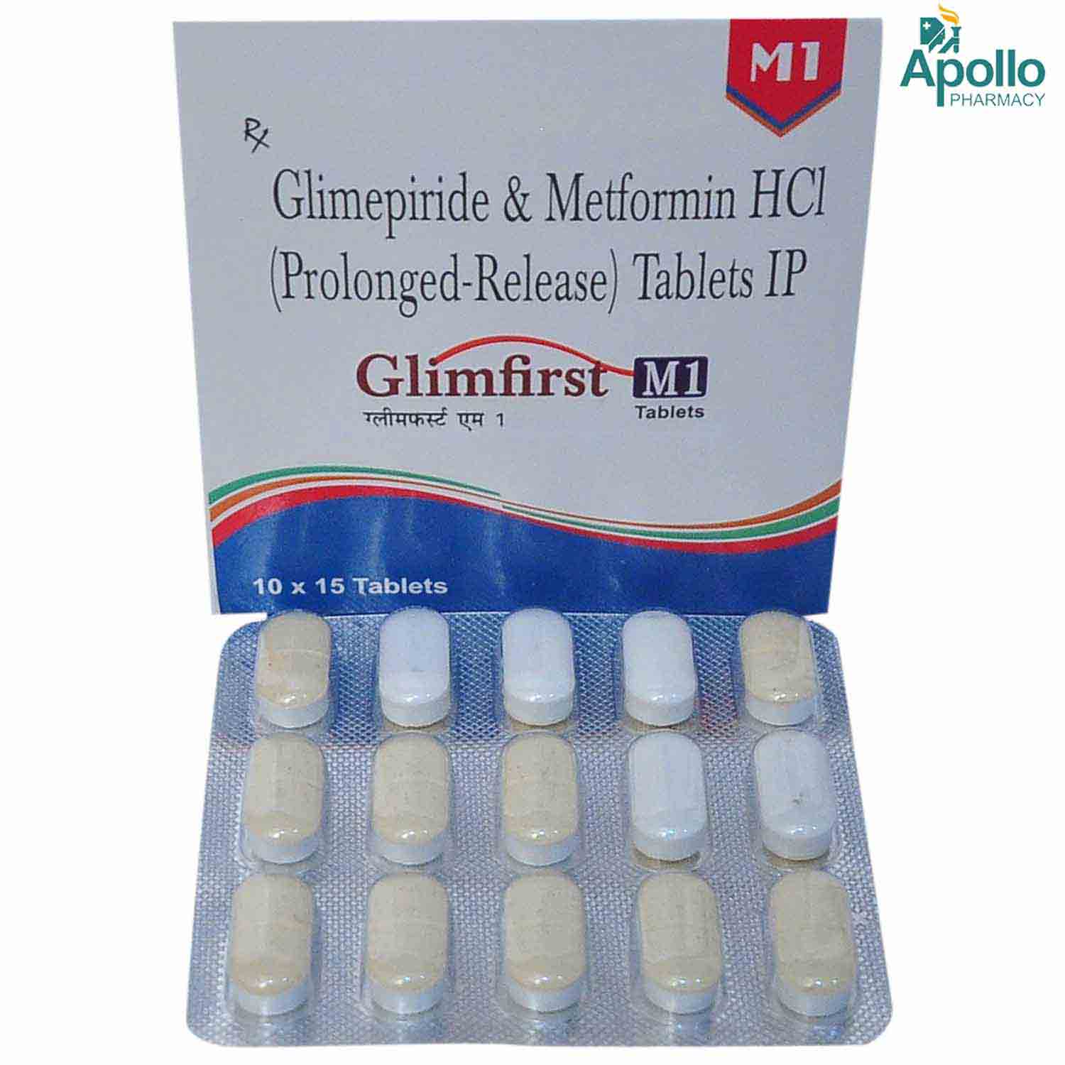 Glimfirst M1 Tablet 15's, Pack of 15 TABLETS Glimfirst M1 Tablet 15's, Pack of 15 TABLETS