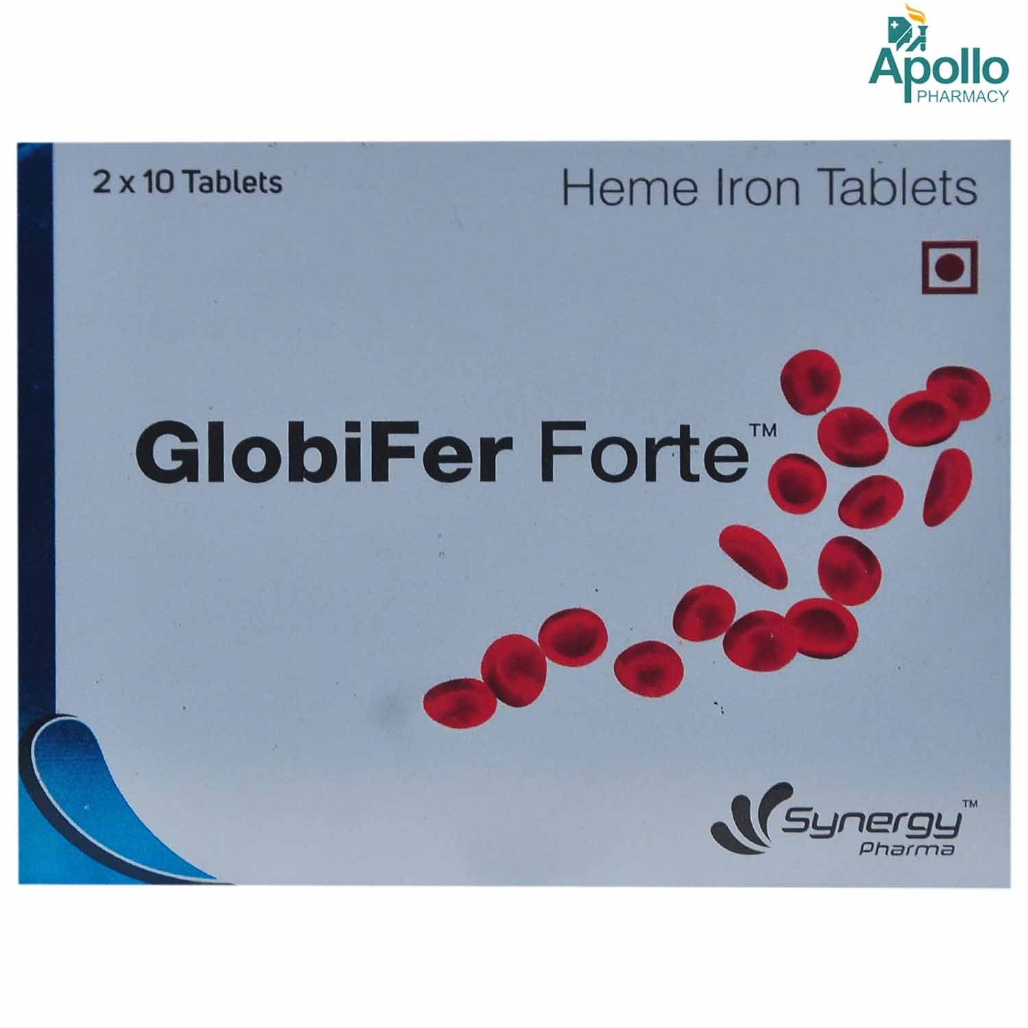 Globifer Forte Tablet 10's, Pack of 10 Globifer Forte Tablet 10's, Pack of 10