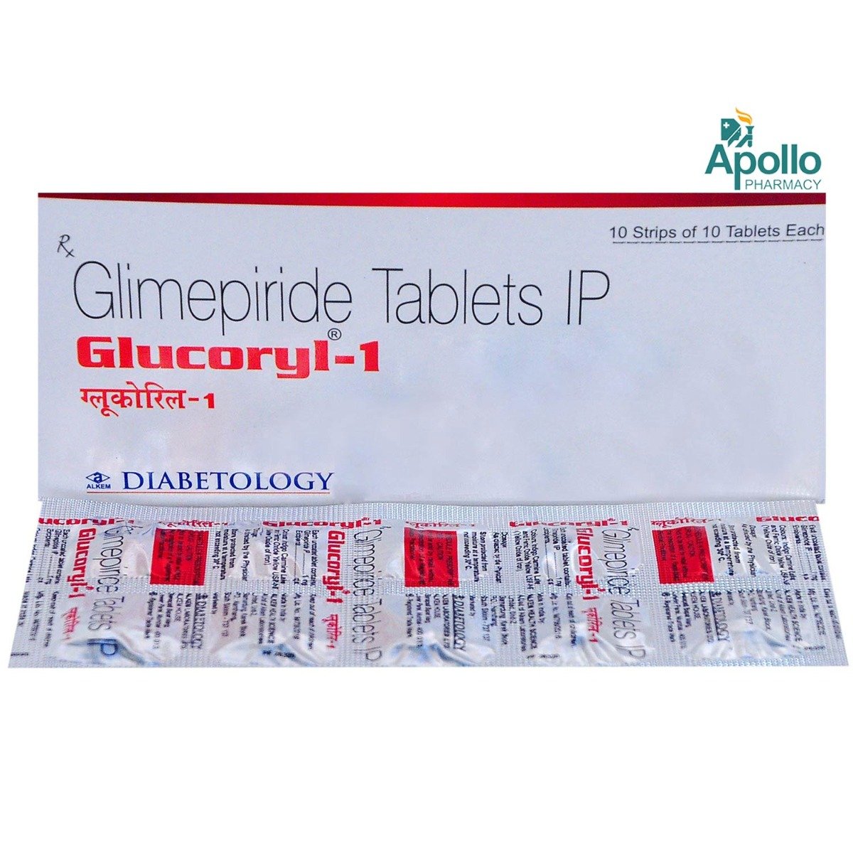 Glucoryl-1 Tablet 10's, Pack of 10 TabletS Glucoryl-1 Tablet 10's, Pack of 10 TabletS