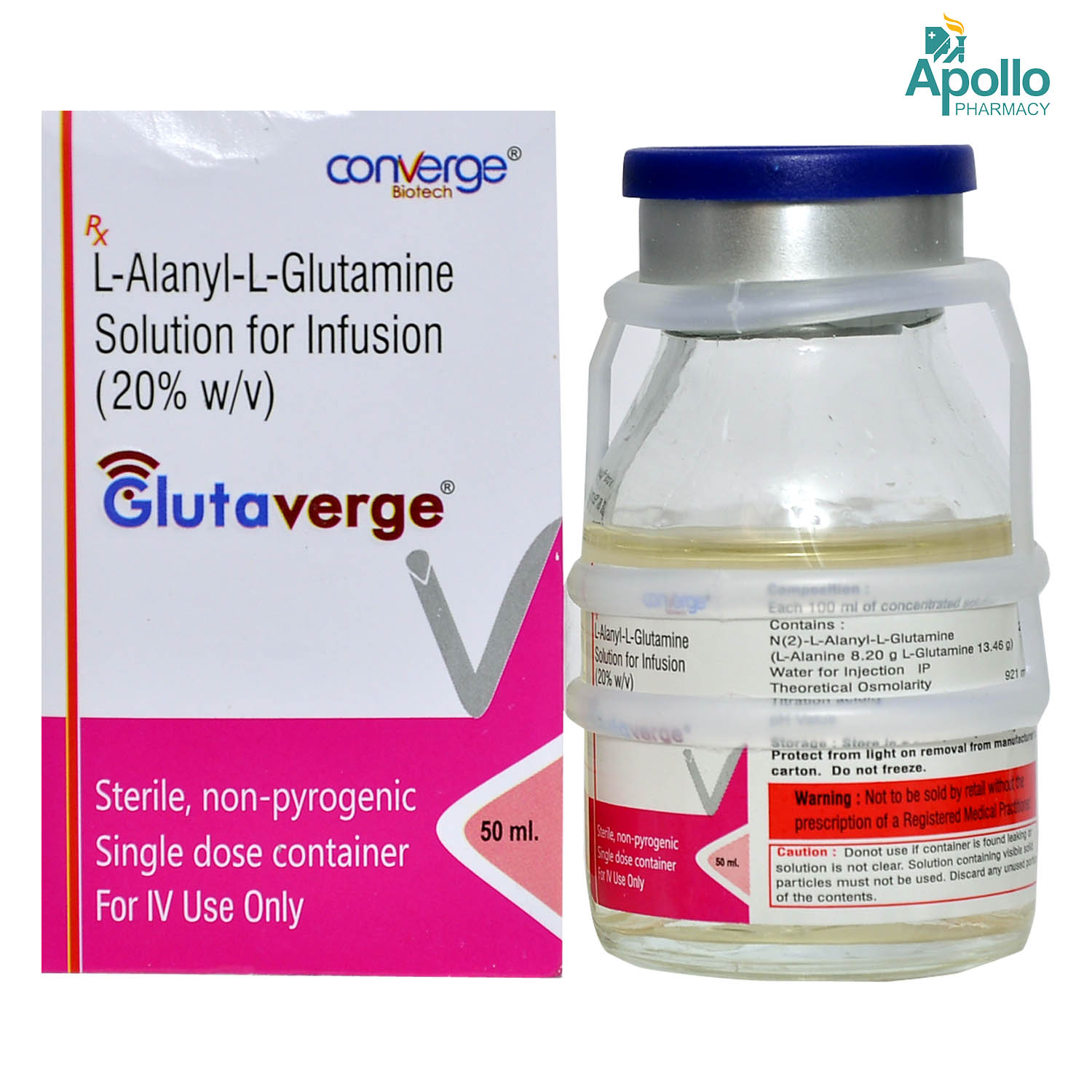 Glutaverge Injection 50ml, Pack of 1 Injection Glutaverge Injection 50ml, Pack of 1 Injection